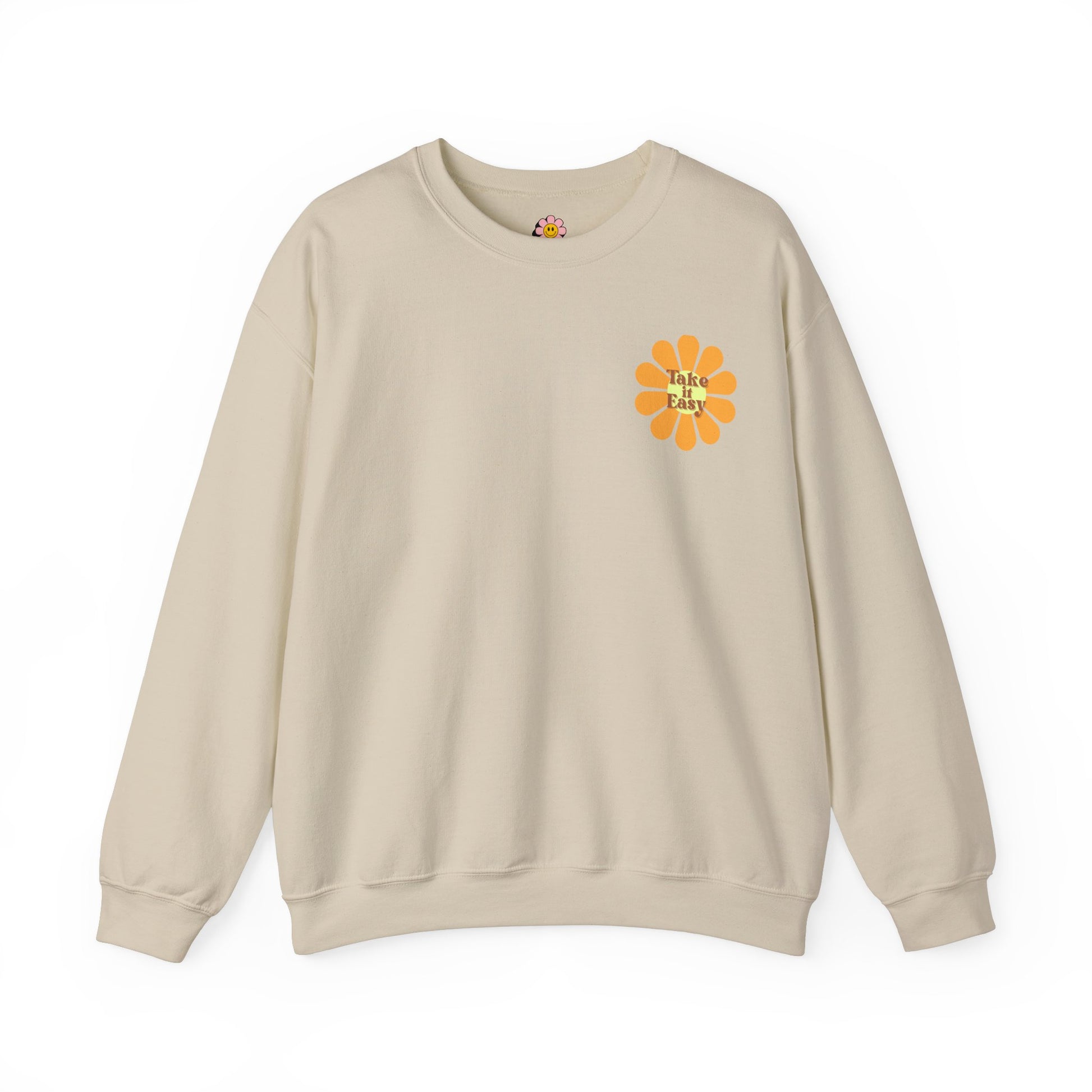 Take It Easy Crewneck Sweatshirt - Shophippiesonly
