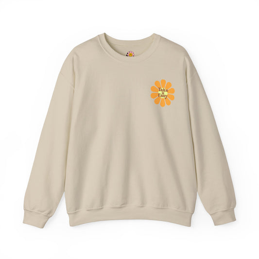 Take It Easy Crewneck Sweatshirt - Shophippiesonly