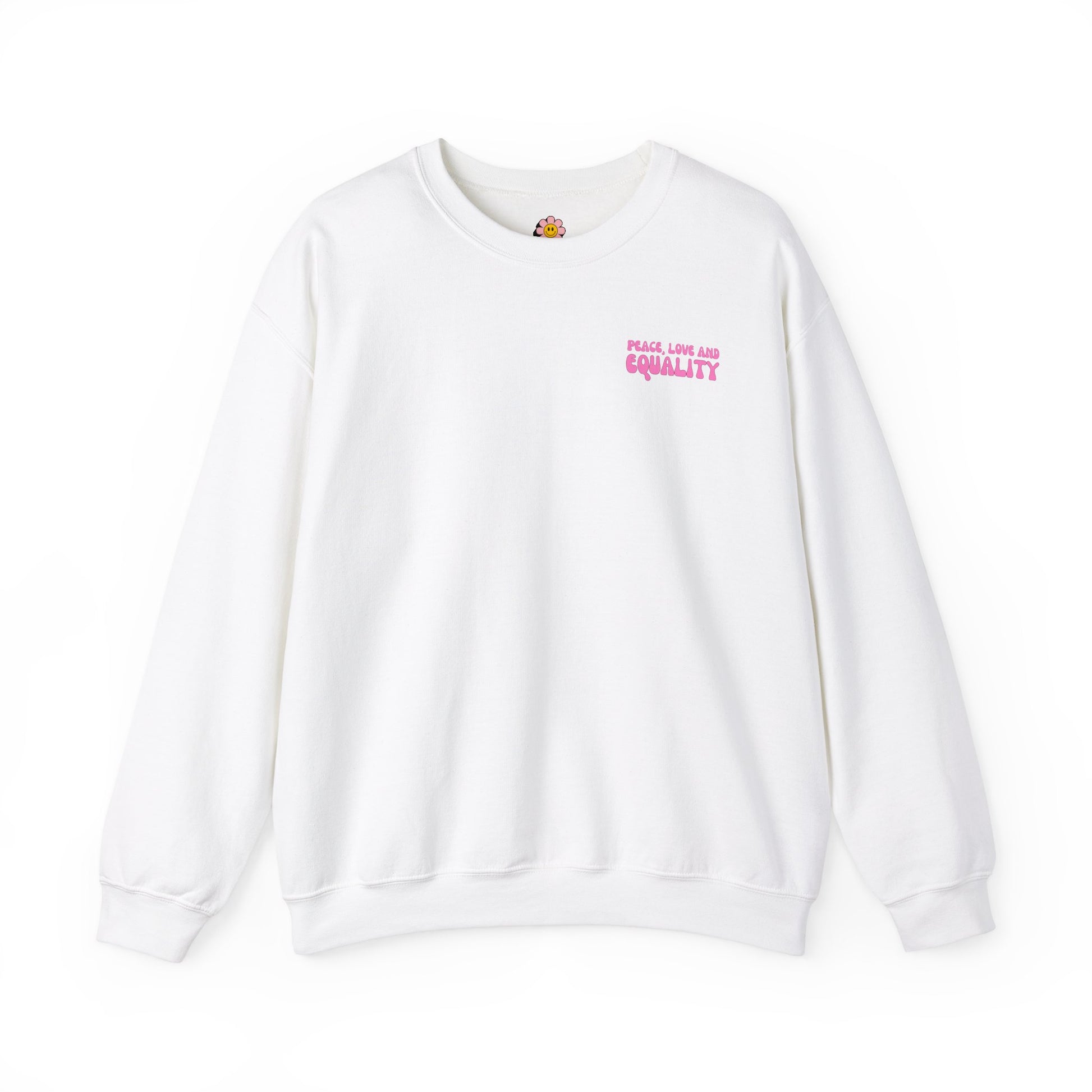 Peace Love Equality Crewneck Sweatshirt. - Shophippiesonly