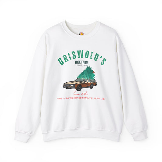 Griswold's Tree farm Crew neck - Shophippiesonly