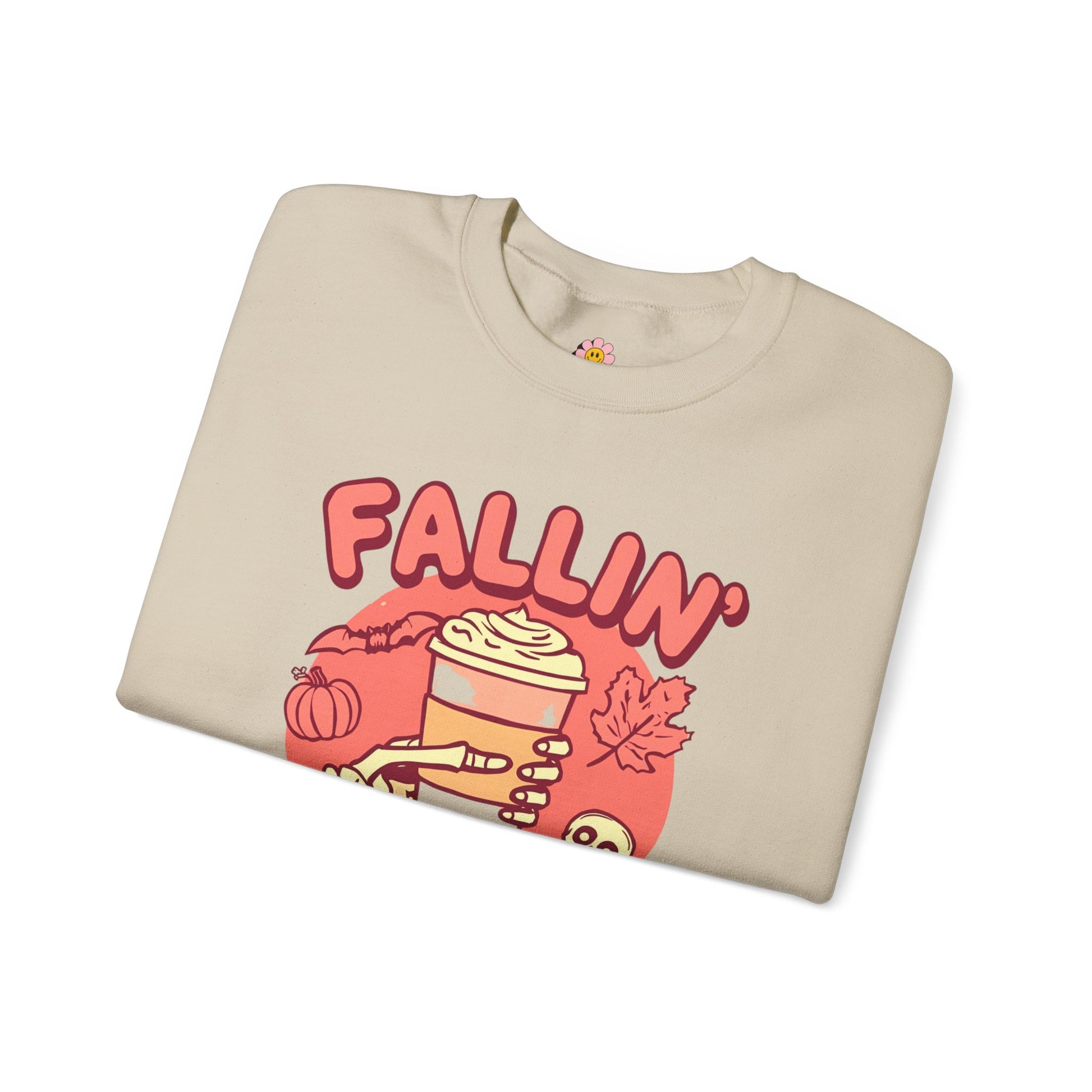 Fallin' so Hard Fall themed Cute Sweatshirt - Shophippiesonly