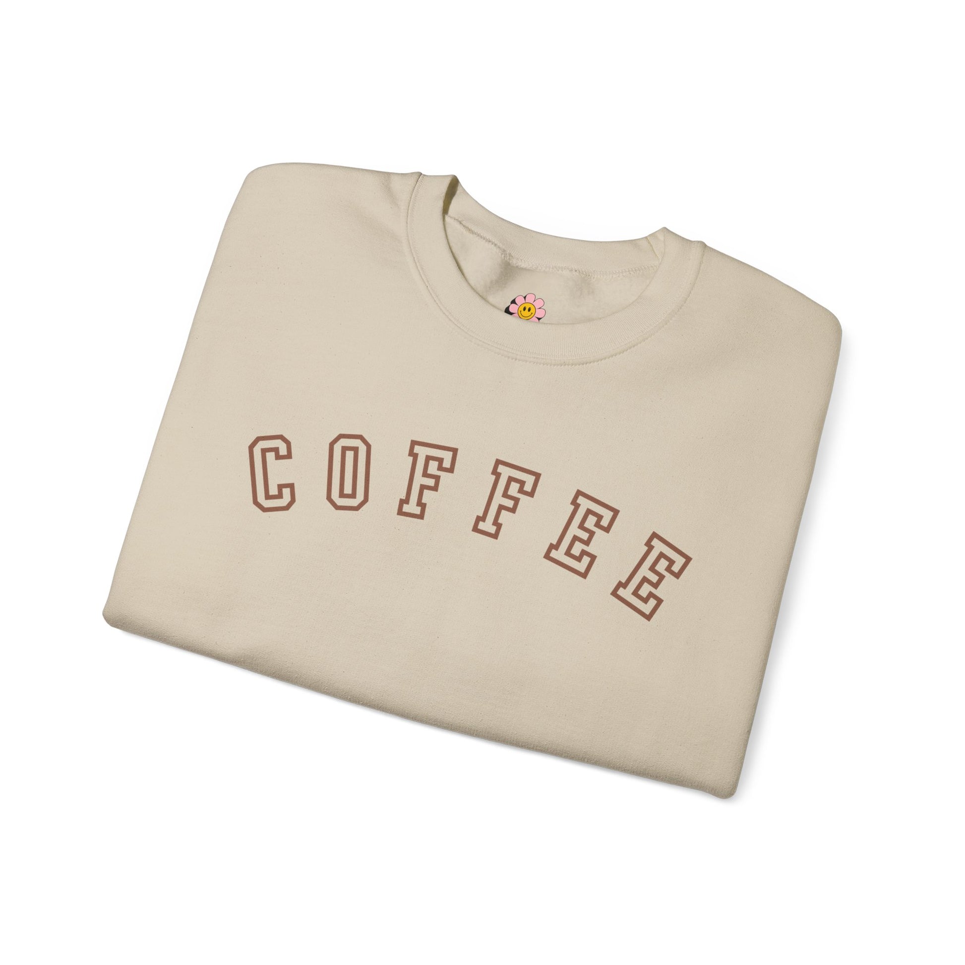 Coffee Athletic Crewneck Sweatshirt - Shophippiesonly