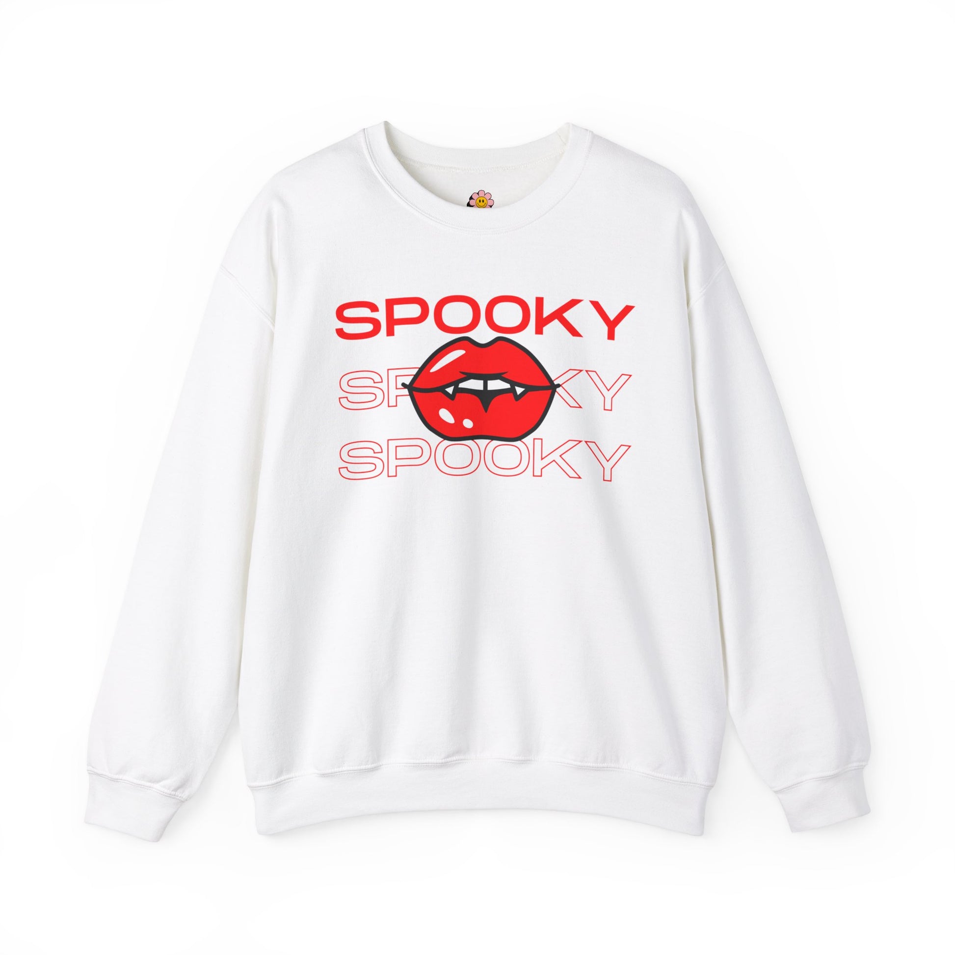 Vampy Lips Spooky Sweatshirt - Shophippiesonly