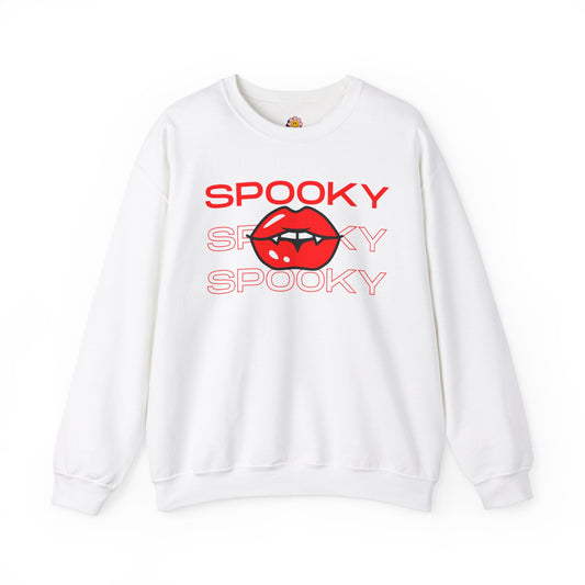 Vampy Lips Spooky Sweatshirt - Shophippiesonly