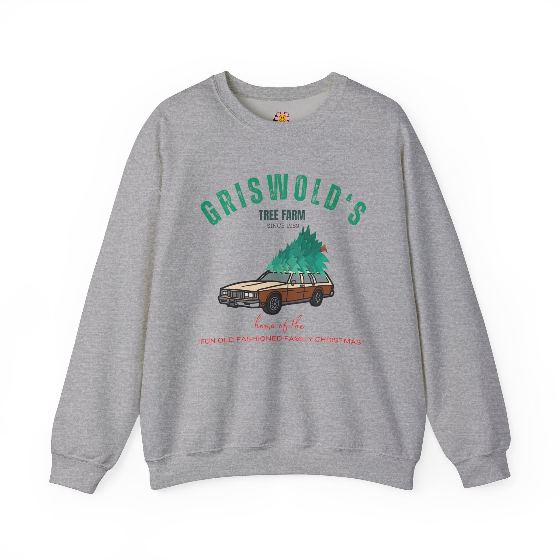 Griswold's Tree farm Crew neck - Shophippiesonly