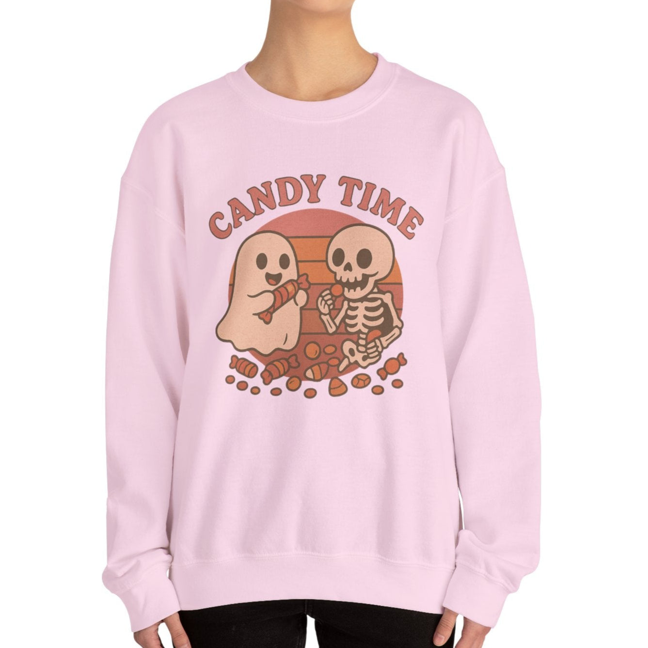 Candy Time Crewneck Sweatshirt - Shophippiesonly