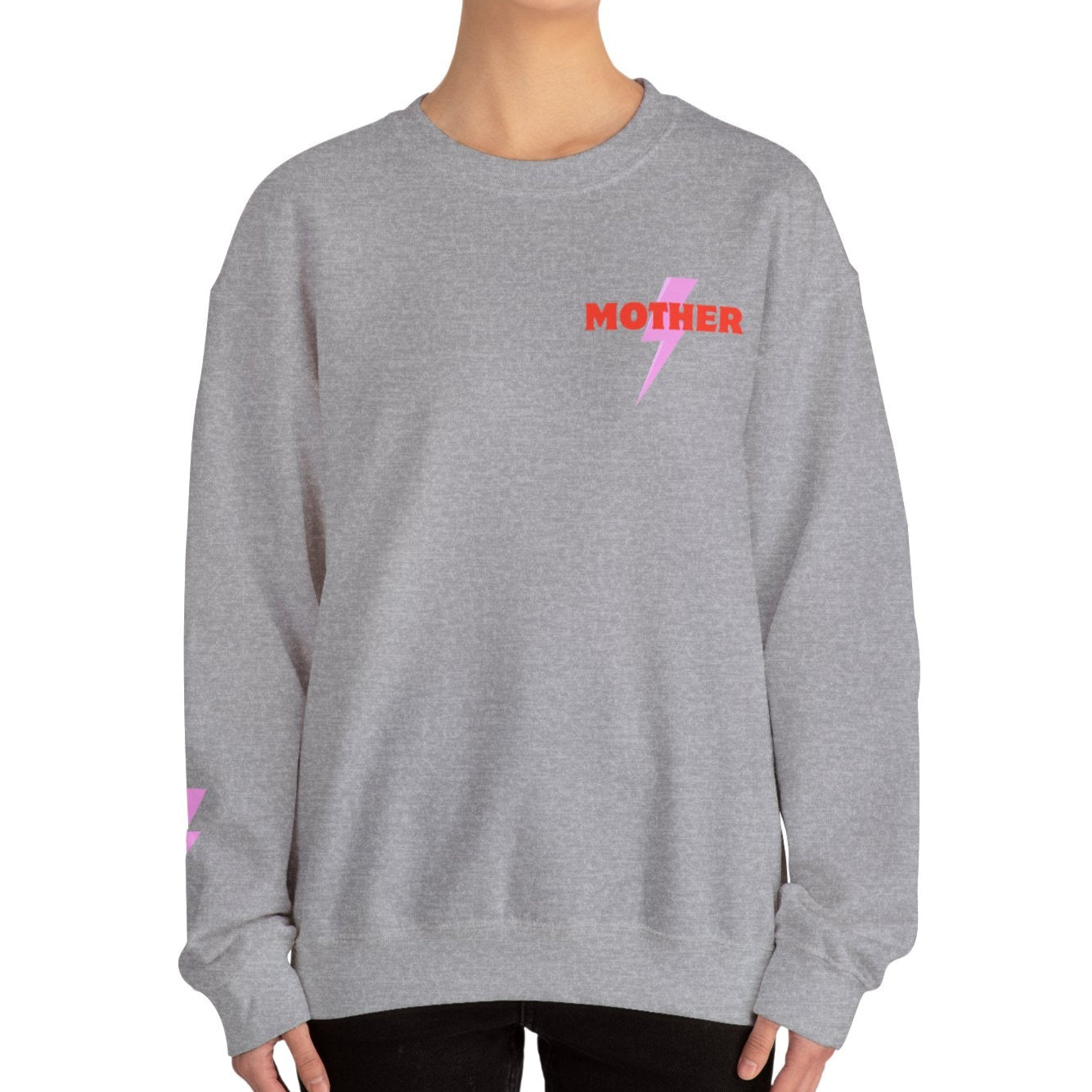 Mother Lightning Bolt Sweatshirt - Shophippiesonly