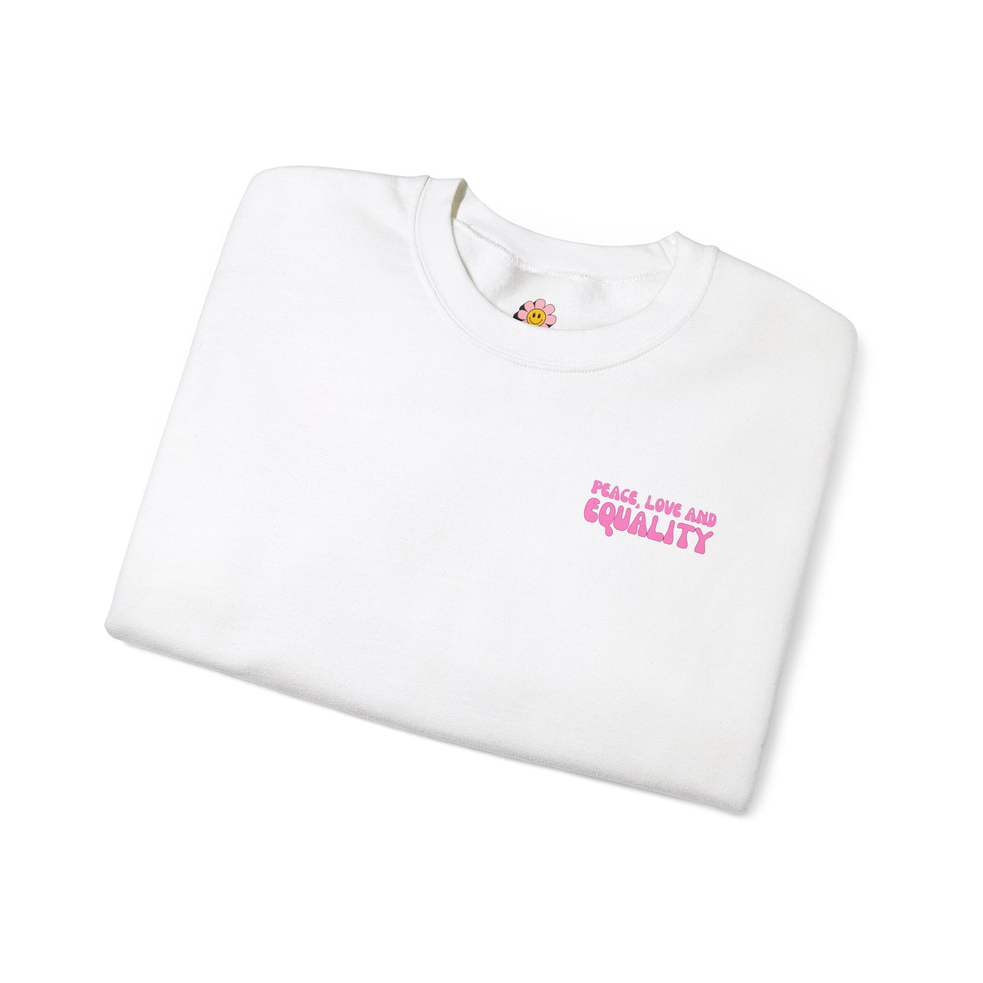 Peace Love Equality Crewneck Sweatshirt. - Shophippiesonly