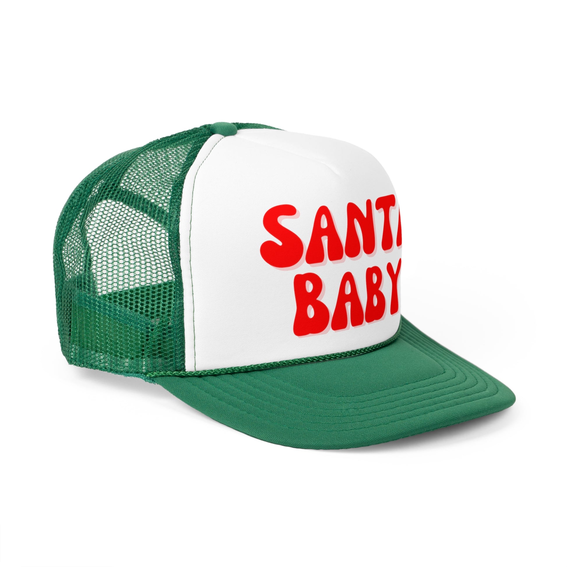 Santa Baby Trucker Hat - Shophippiesonly