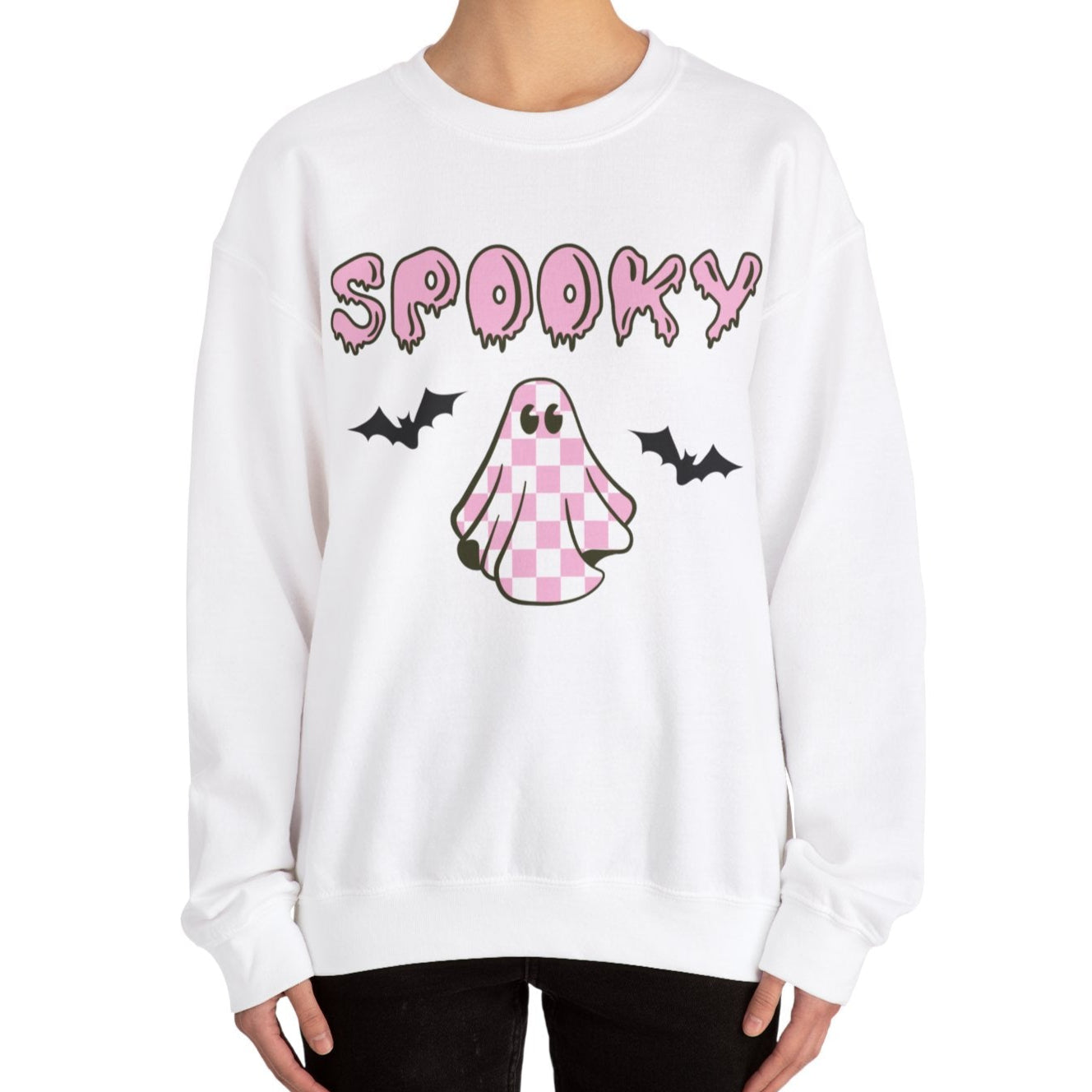 Spooky Ghost Sweatshirt - Shophippiesonly