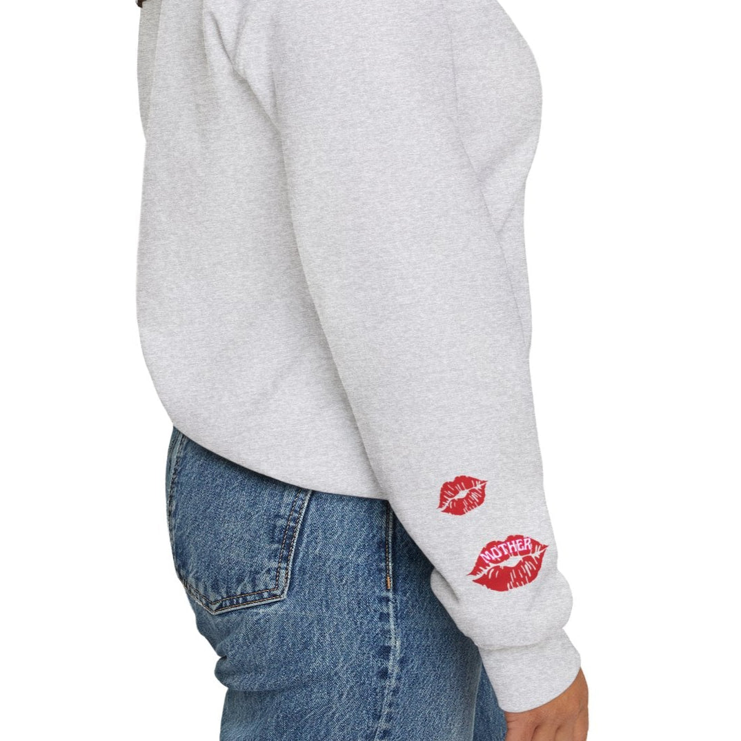 Mother Kiss Mark Soft Comfortable Crewneck - Shophippiesonly