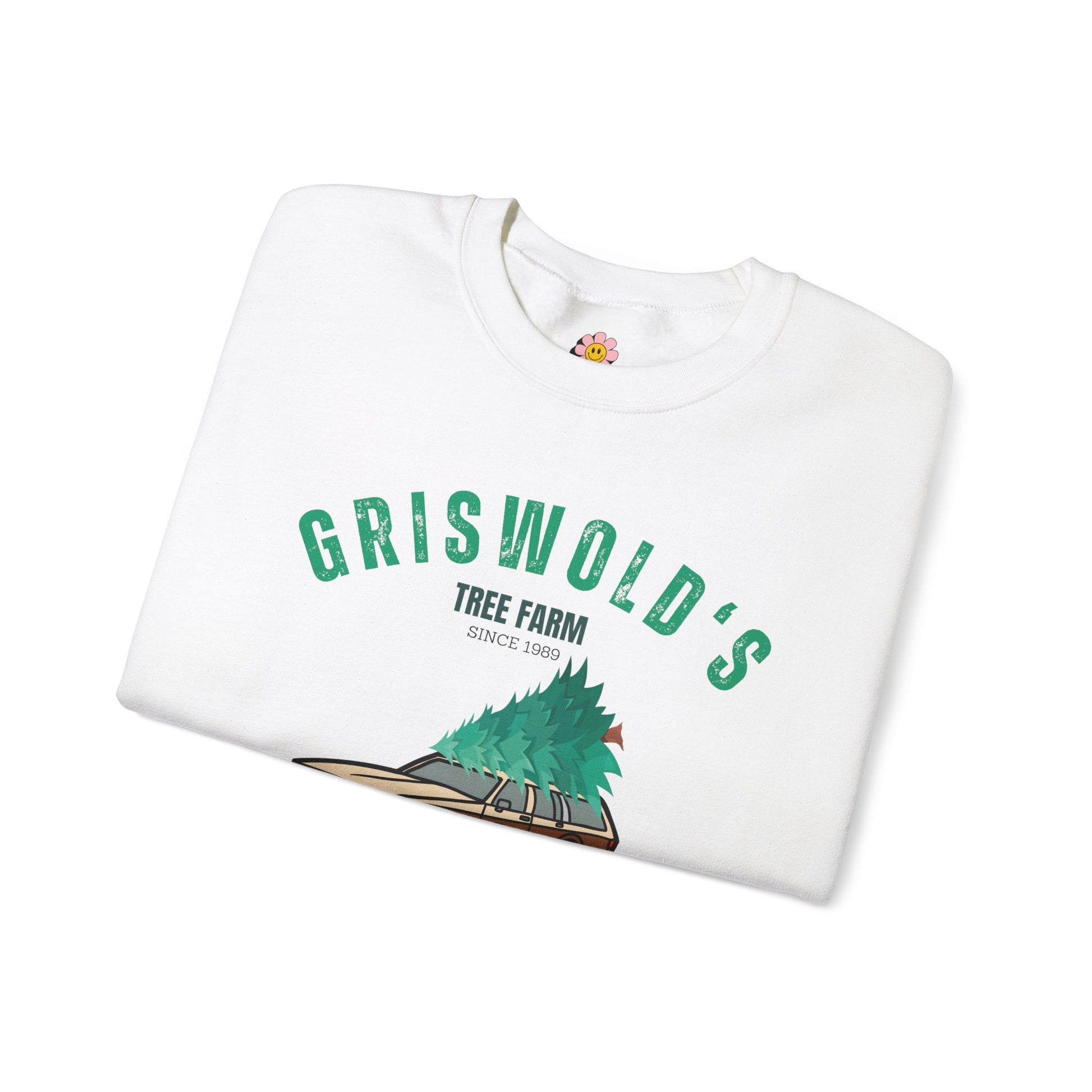 Griswold's Tree farm Crew neck - Shophippiesonly