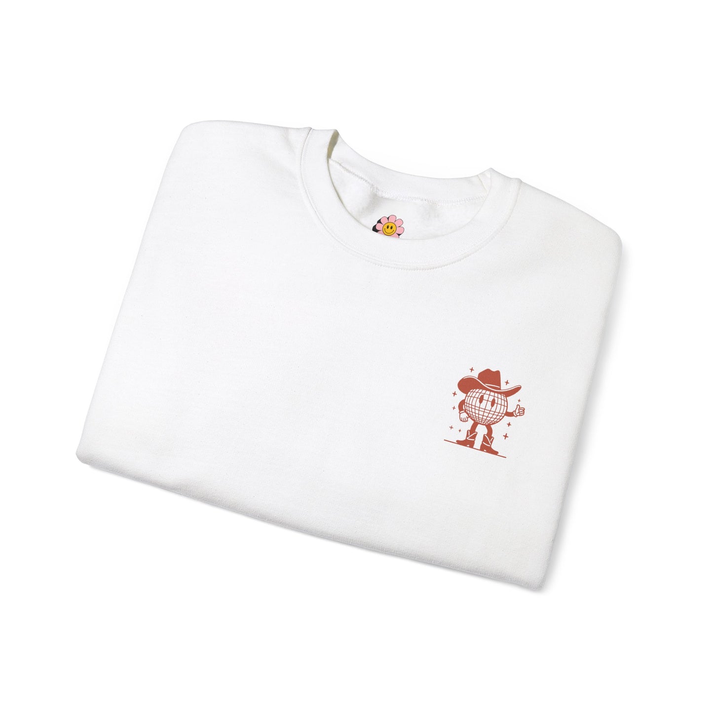Disco Cowboy Crewneck Sweatshirt