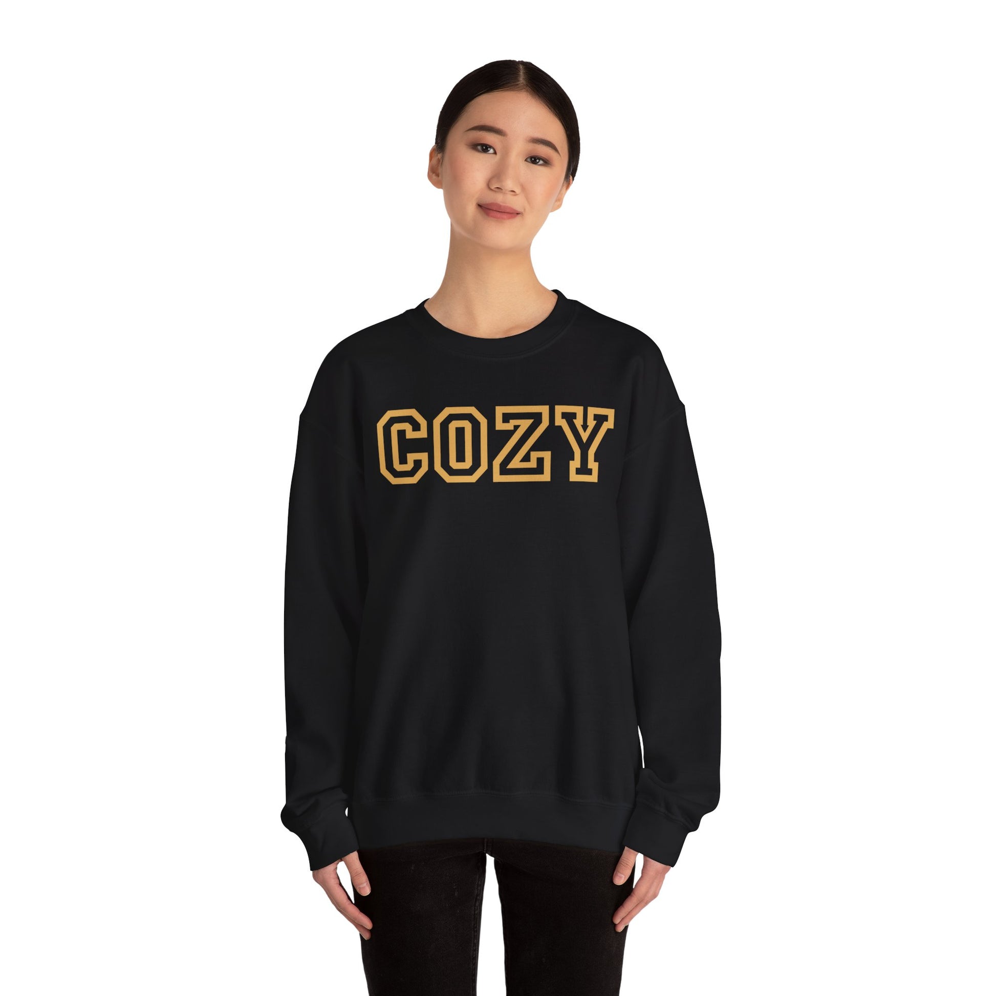 COZY crewneck sweatshirt - Shophippiesonly