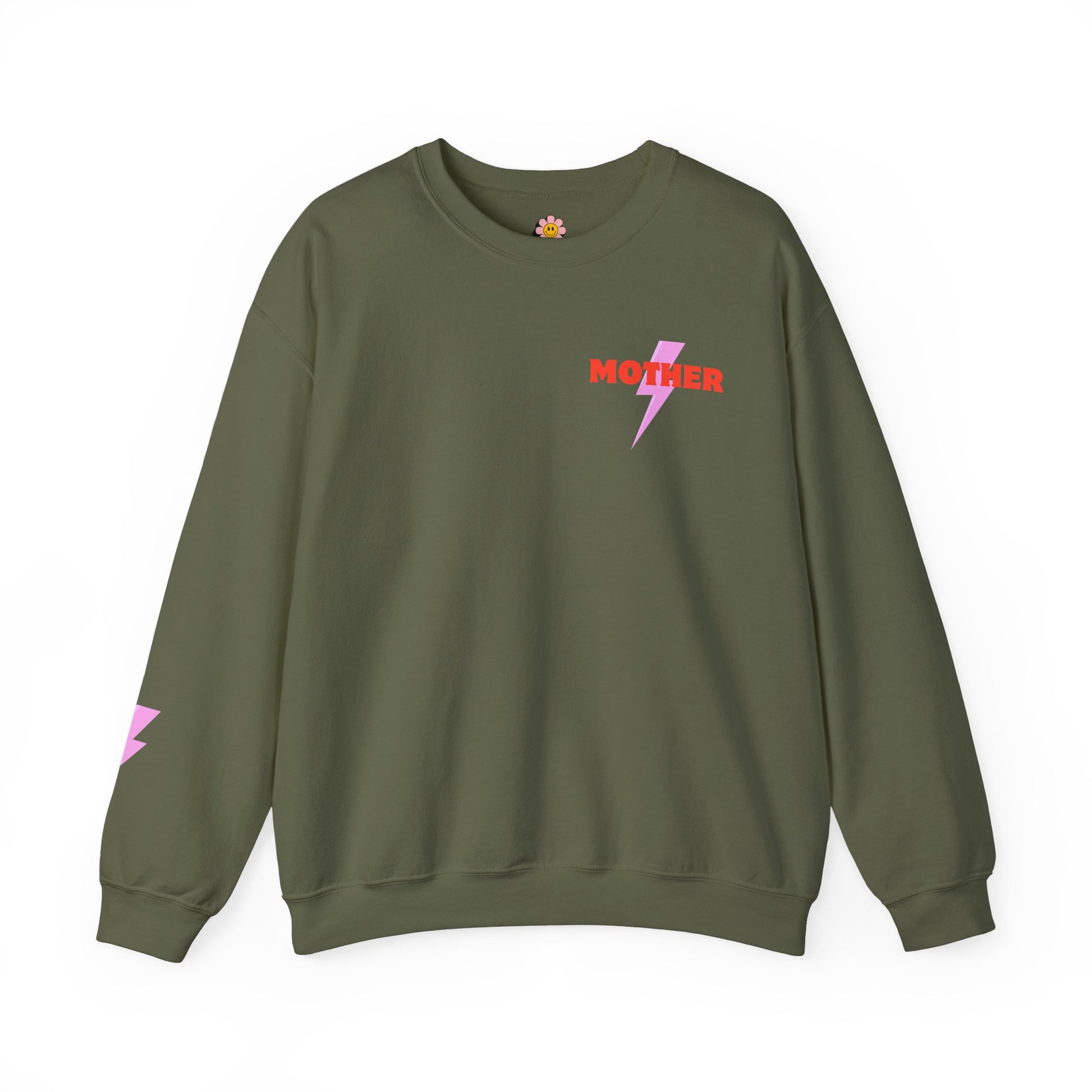 Mother Lightning Bolt Sweatshirt - Shophippiesonly