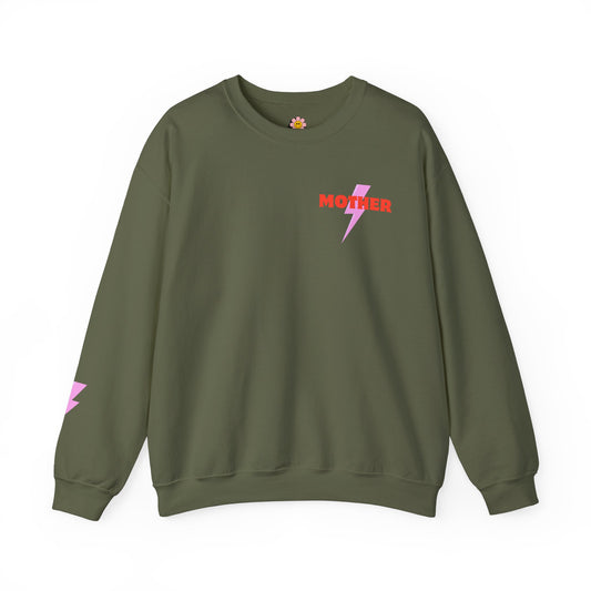 Mother Lightning Bolt Sweatshirt - Shophippiesonly
