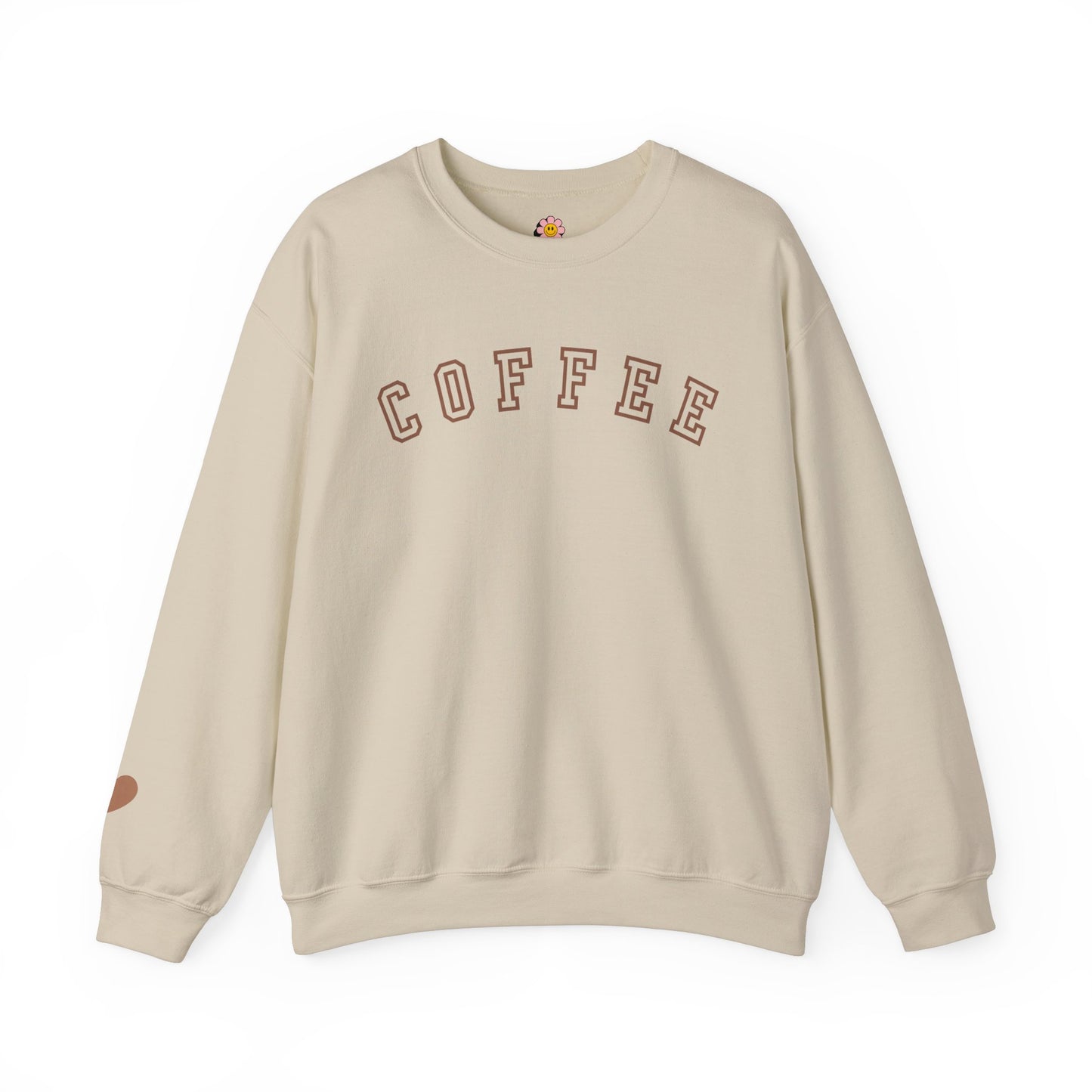 Coffee Athletic Crewneck Sweatshirt