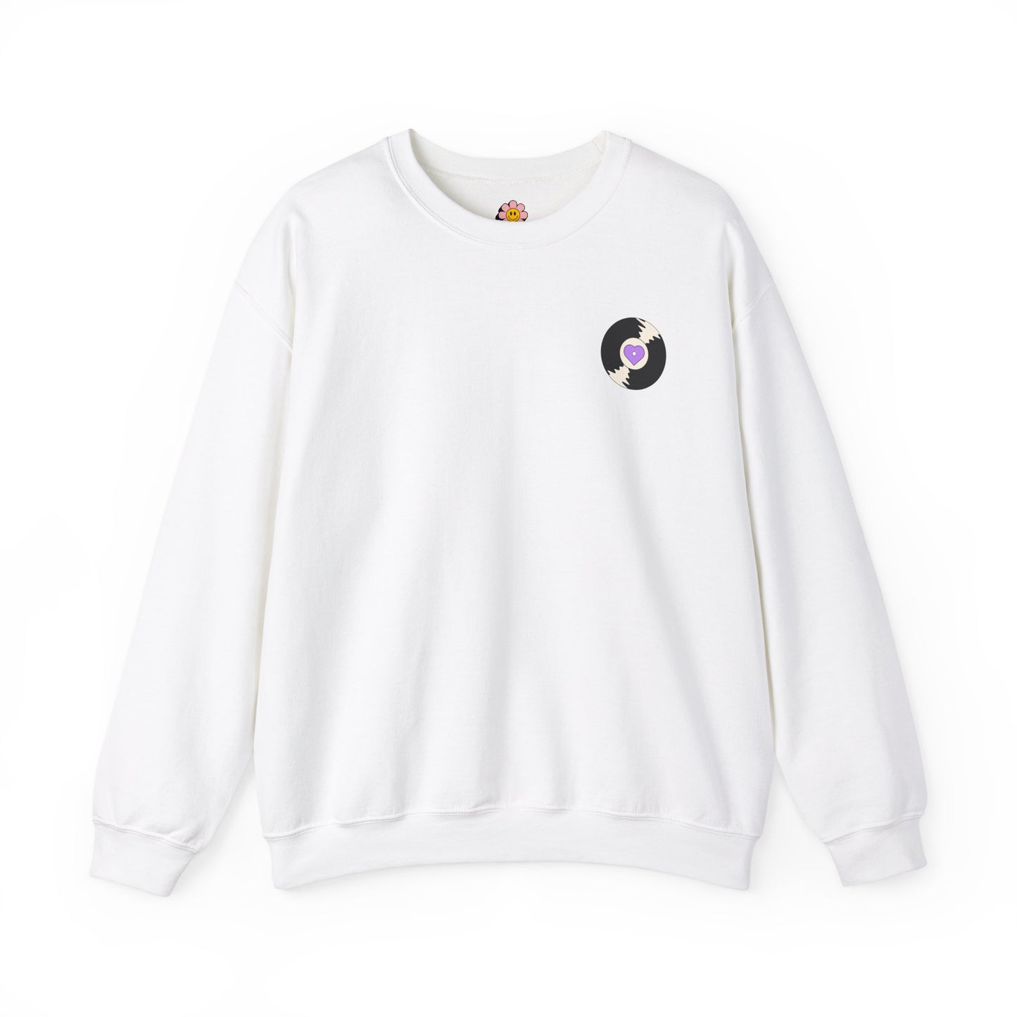 ‘I’m With The DJ’ Retro crewneck sweatshirt
