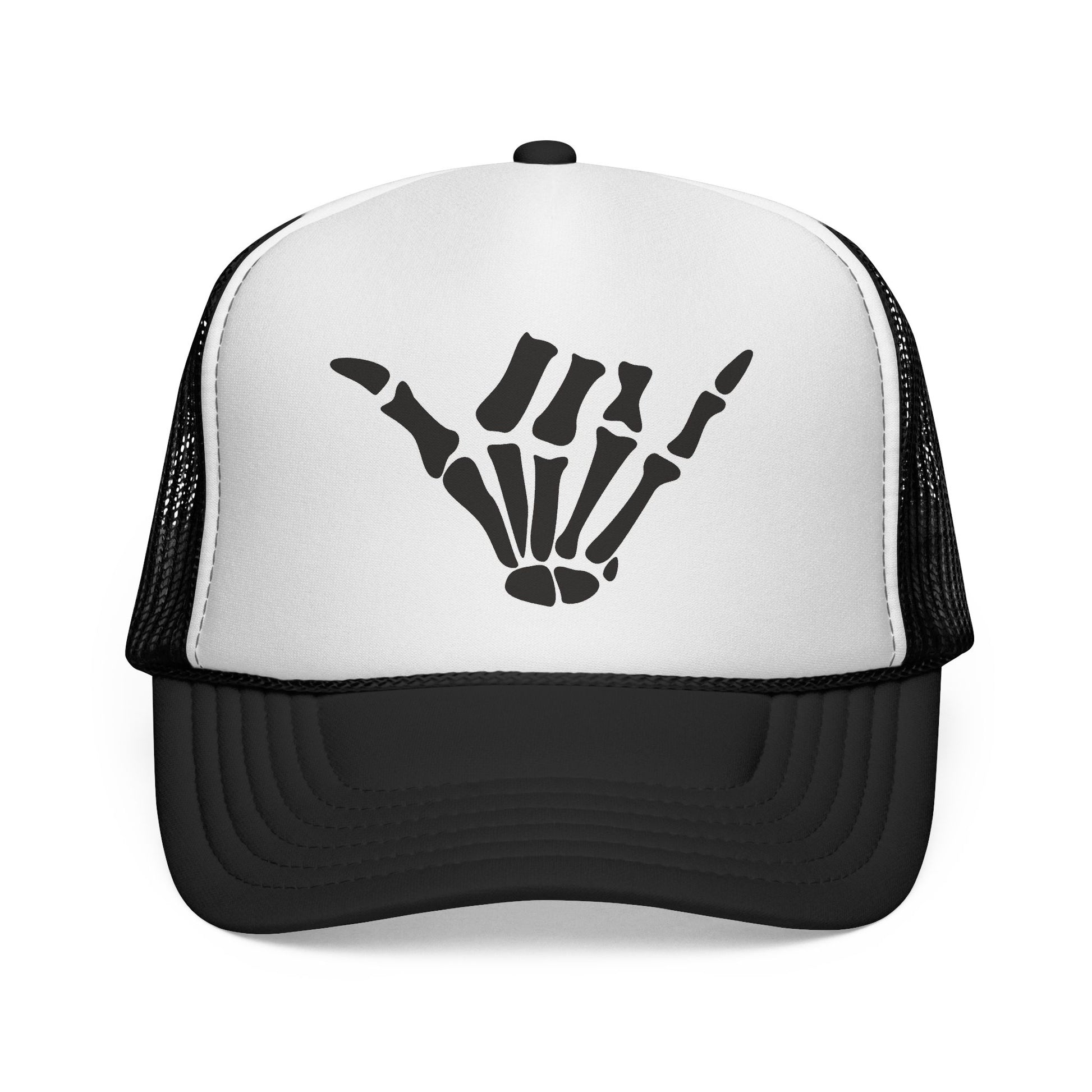 Shaka Skeleton Trucker - Shophippiesonly