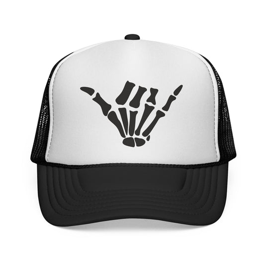 Shaka Skeleton Trucker - Shophippiesonly