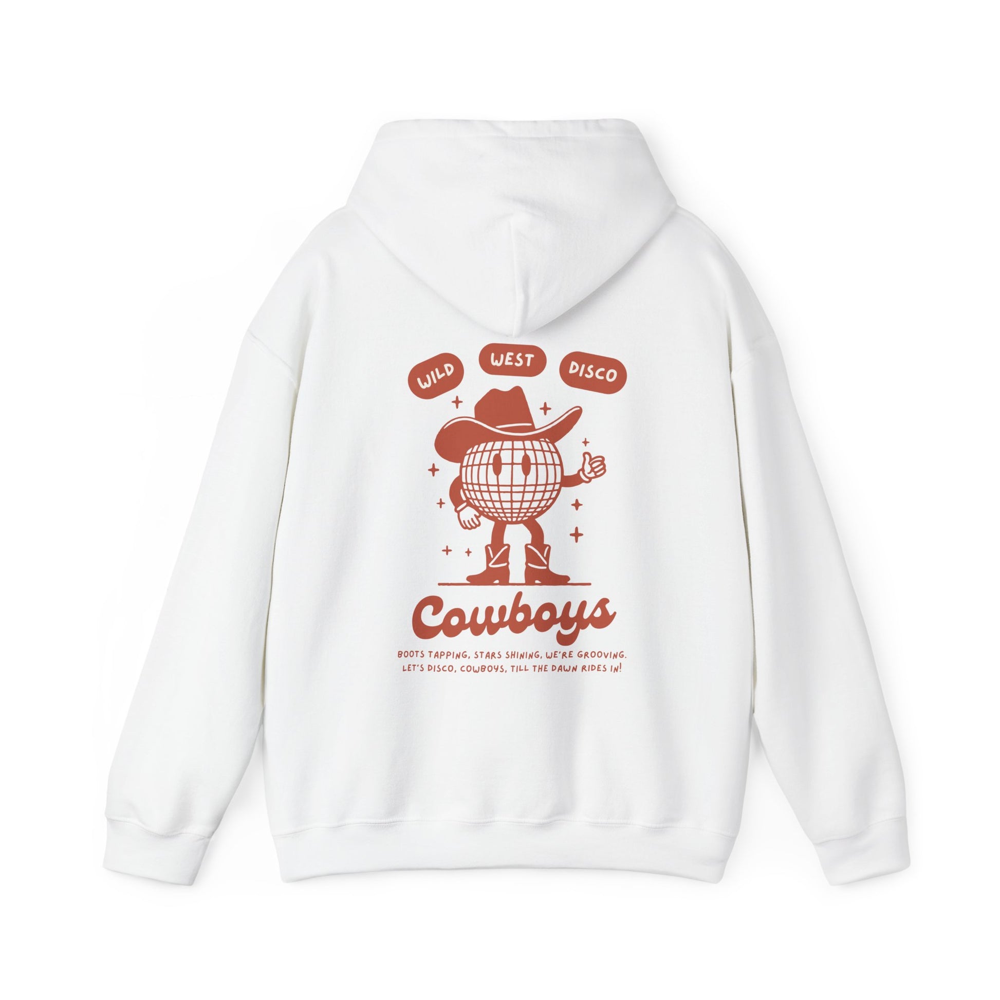 Disco Cowboy Hooded Sweatshirt - Shophippiesonly