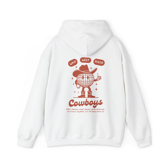 Disco Cowboy Hooded Sweatshirt - Shophippiesonly