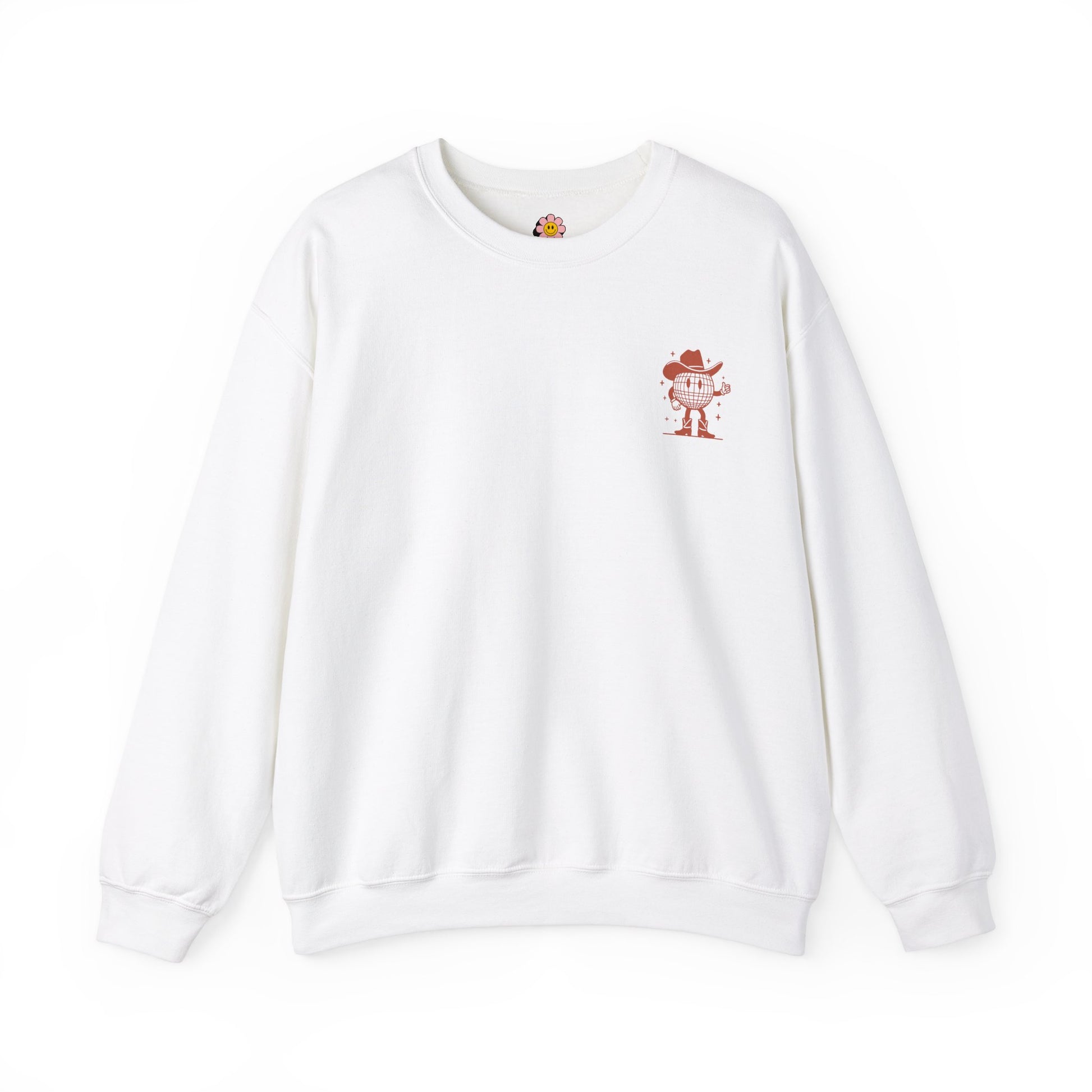 Disco Cowboy Crewneck Sweatshirt - Shophippiesonly