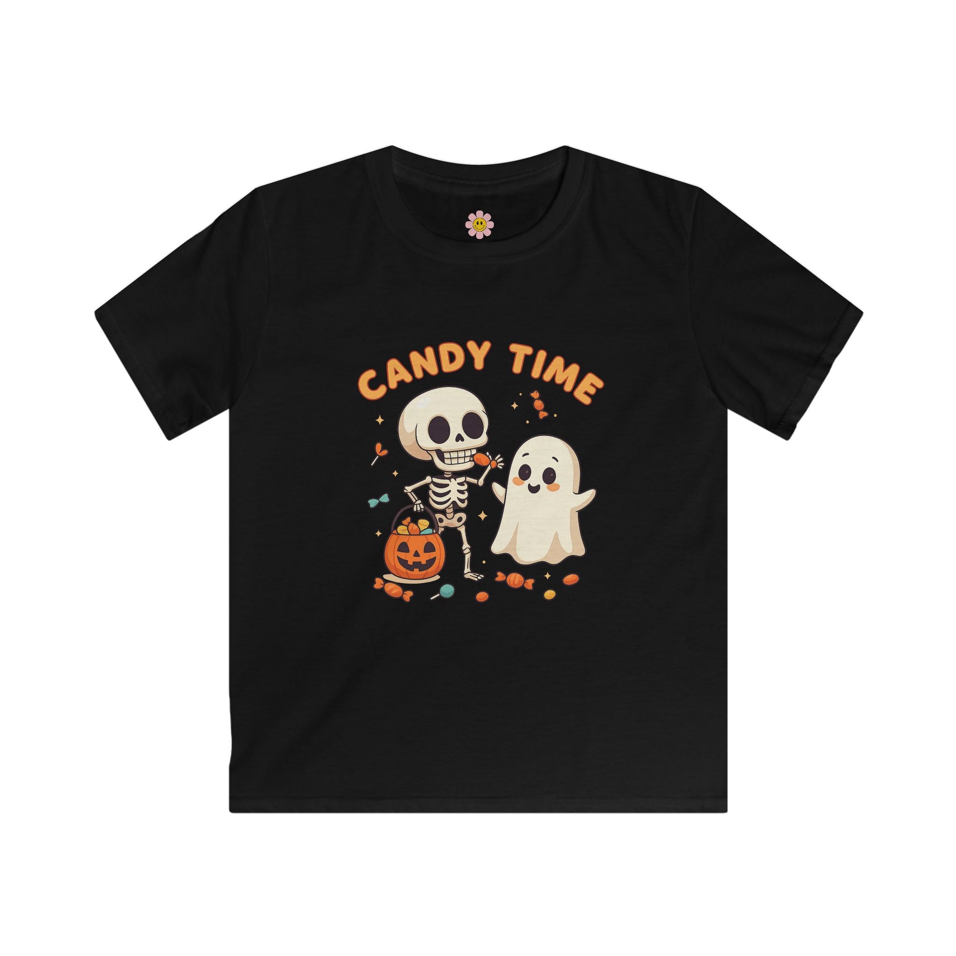 Kids Halloween T-Shirt, Candy Time Design - Shophippiesonly