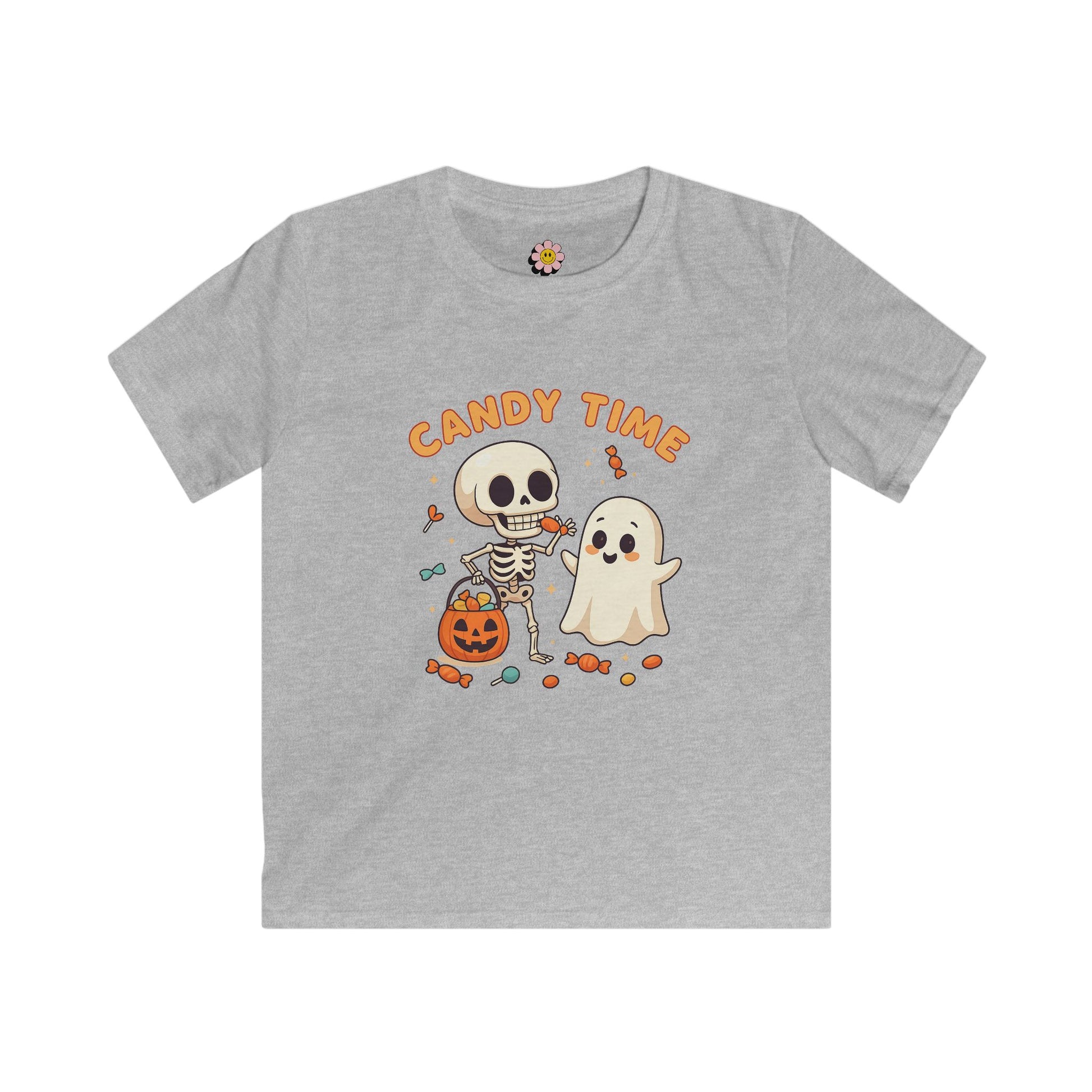 Kids Halloween T-Shirt, Candy Time Design - Shophippiesonly