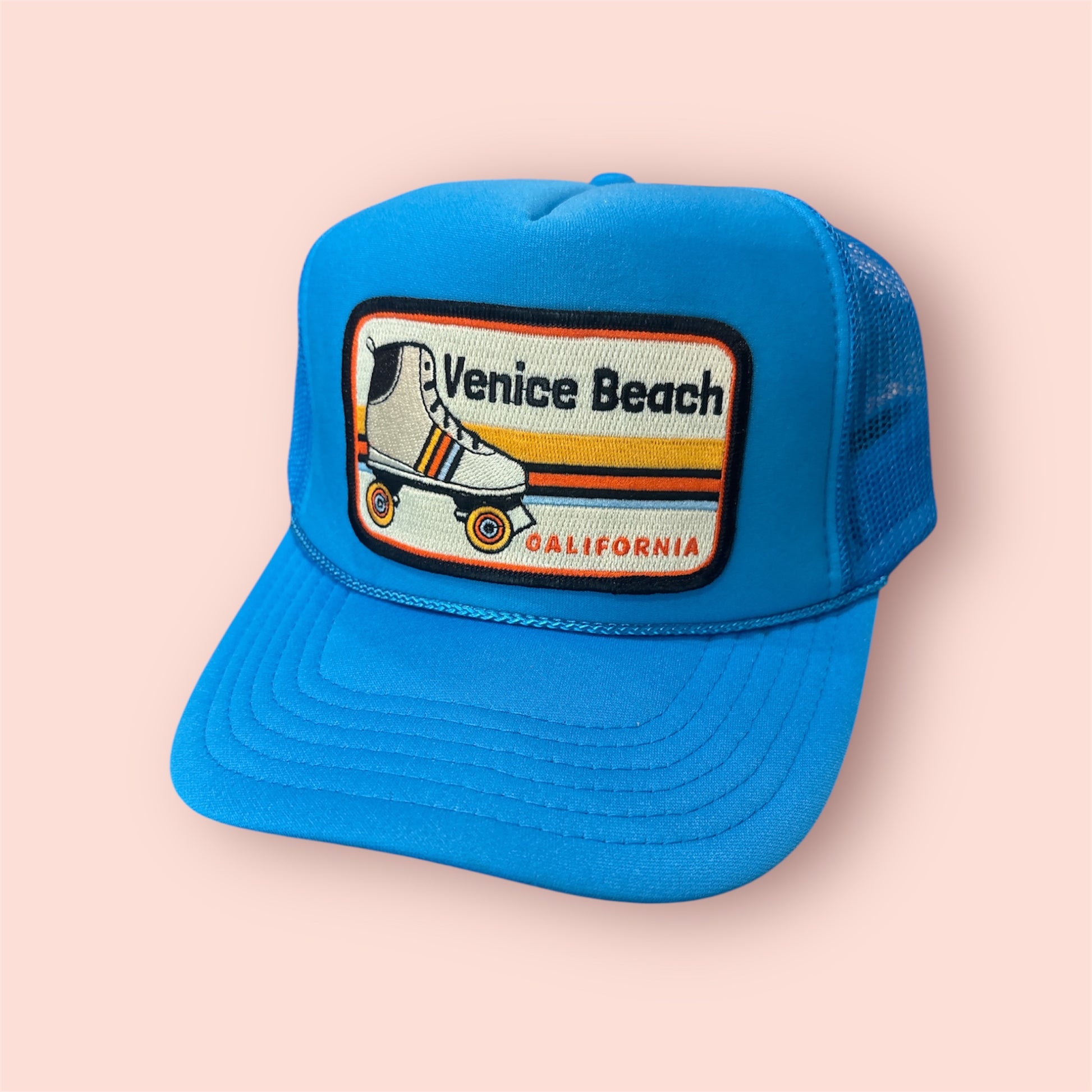Venice Beach Patch Trucker Hat - Shophippiesonly