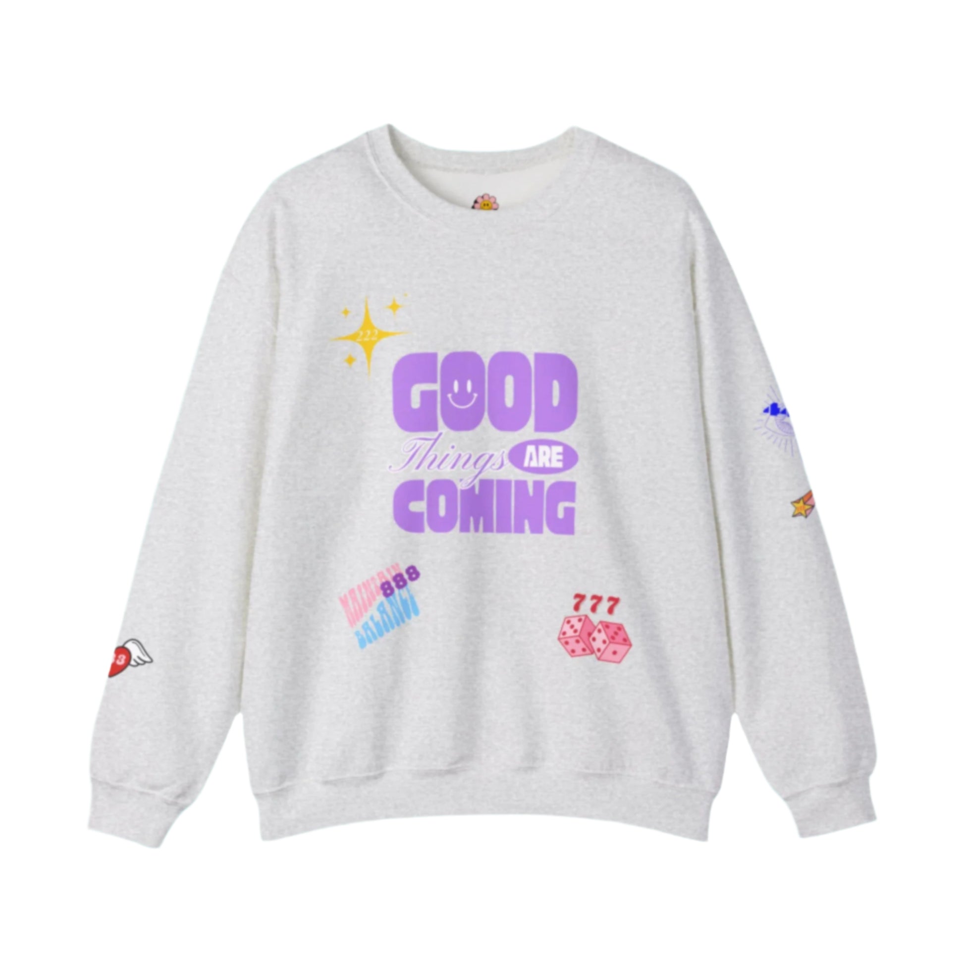 Good Things are Coming, Angel Numbers Crewneck Sweatshirt - Shophippiesonly