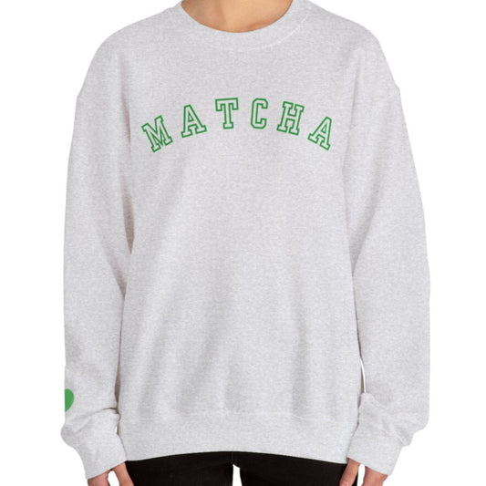 Matcha Athletic Crewneck Sweatshirt - Shophippiesonly