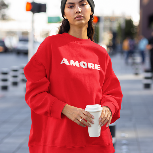 Amore Crewneck Sweatshirt - Shophippiesonly