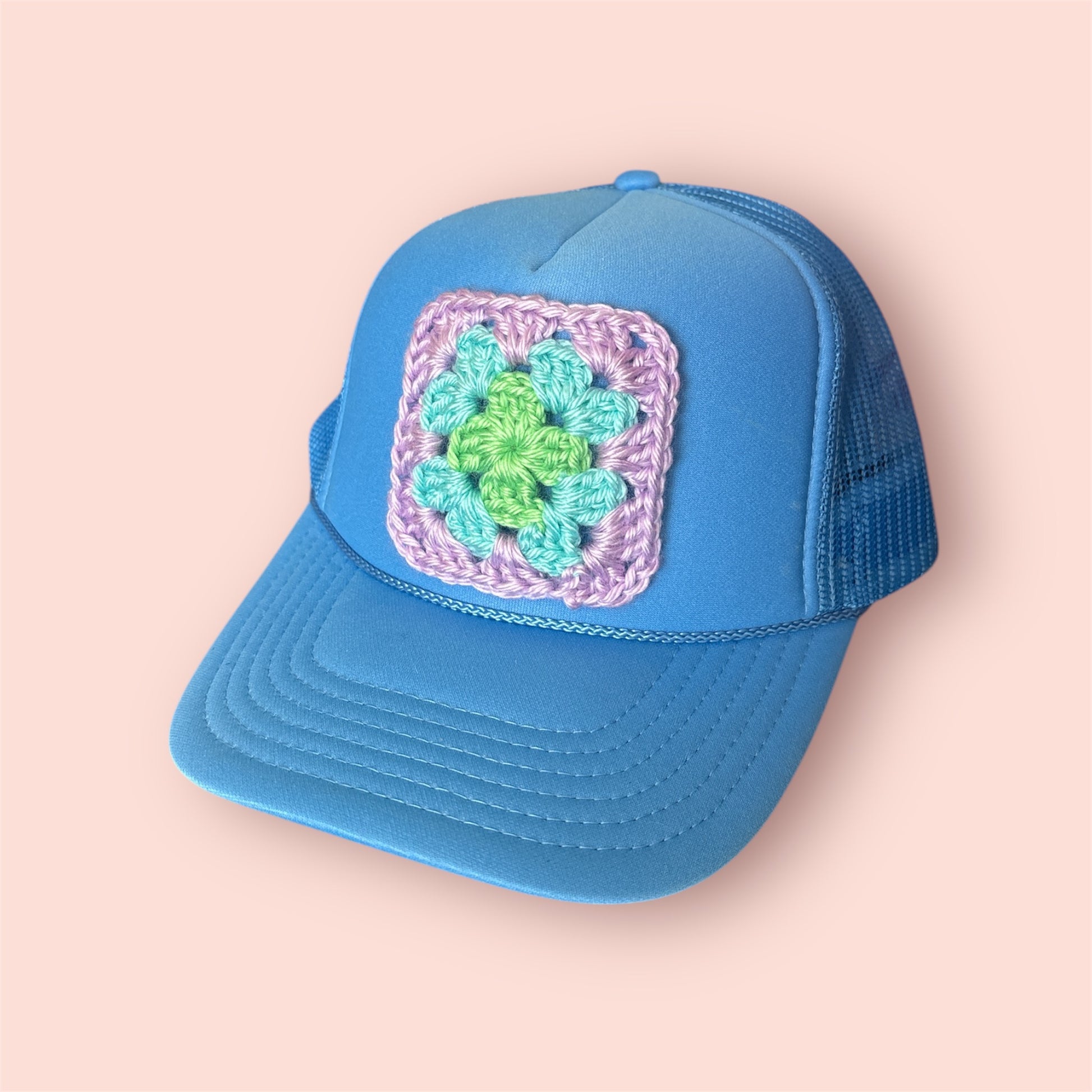 Granny Square Trucker - Shophippiesonly