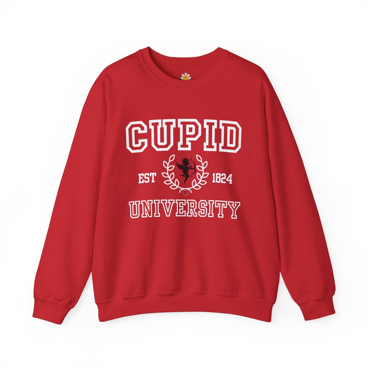 Cupid University Crewneck Sweatshirt - Shophippiesonly