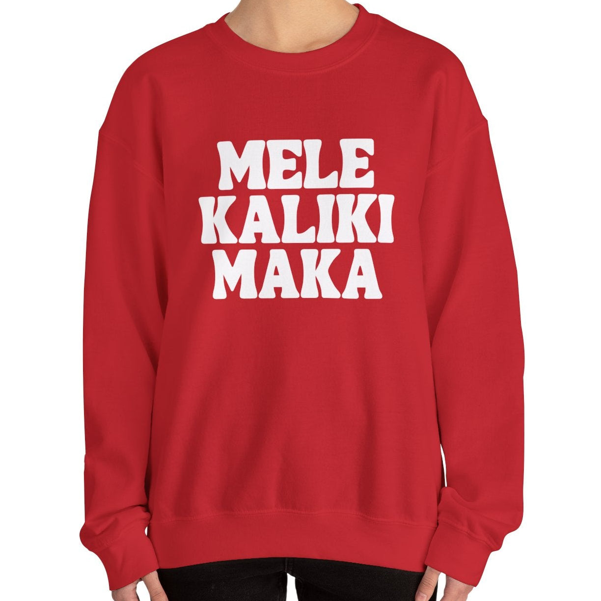 Mele Kalikimaka Crewneck Sweatshirt - Shophippiesonly