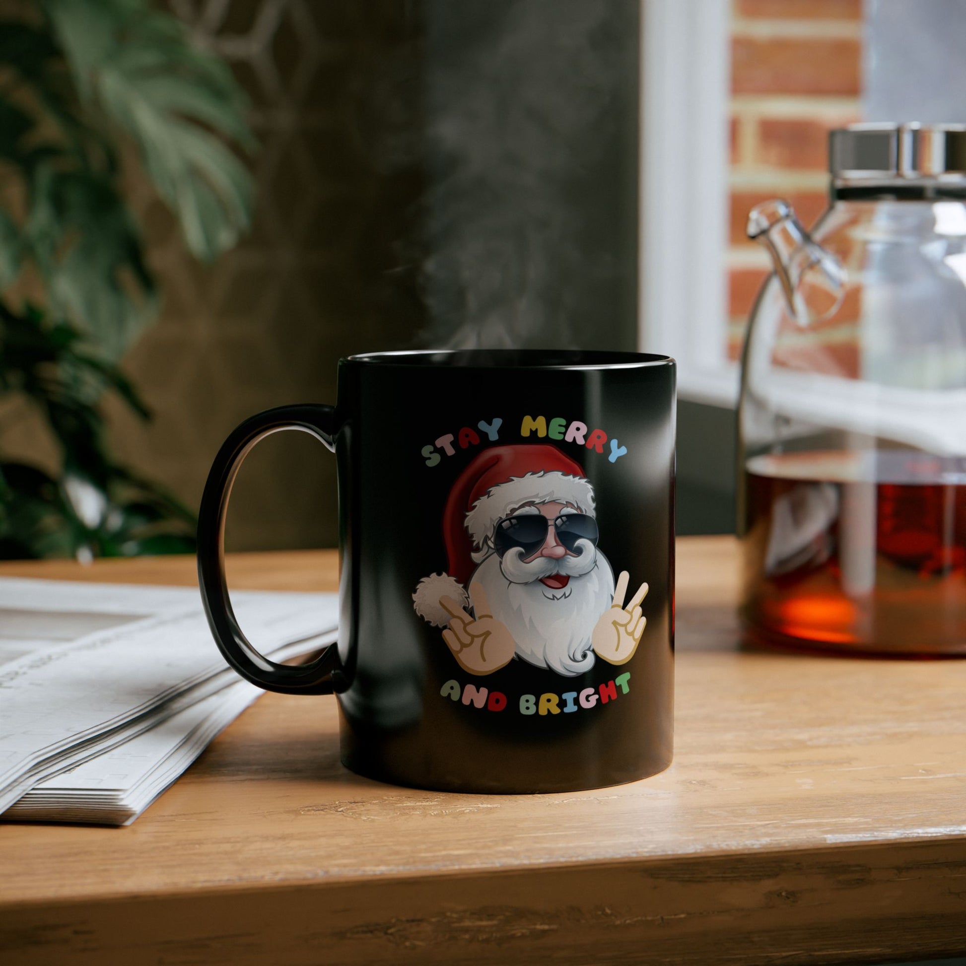 Stay Merry and Bright 11oz Mug - Shophippiesonly