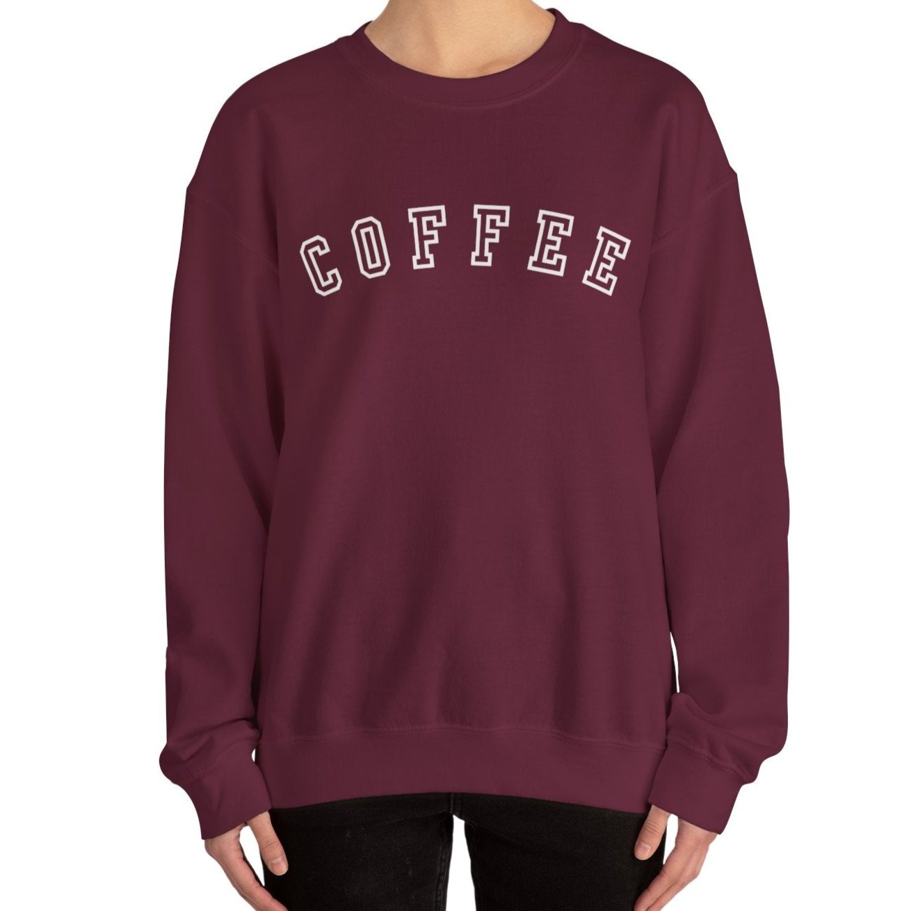 Coffee Athletic Crewneck Sweatshirt