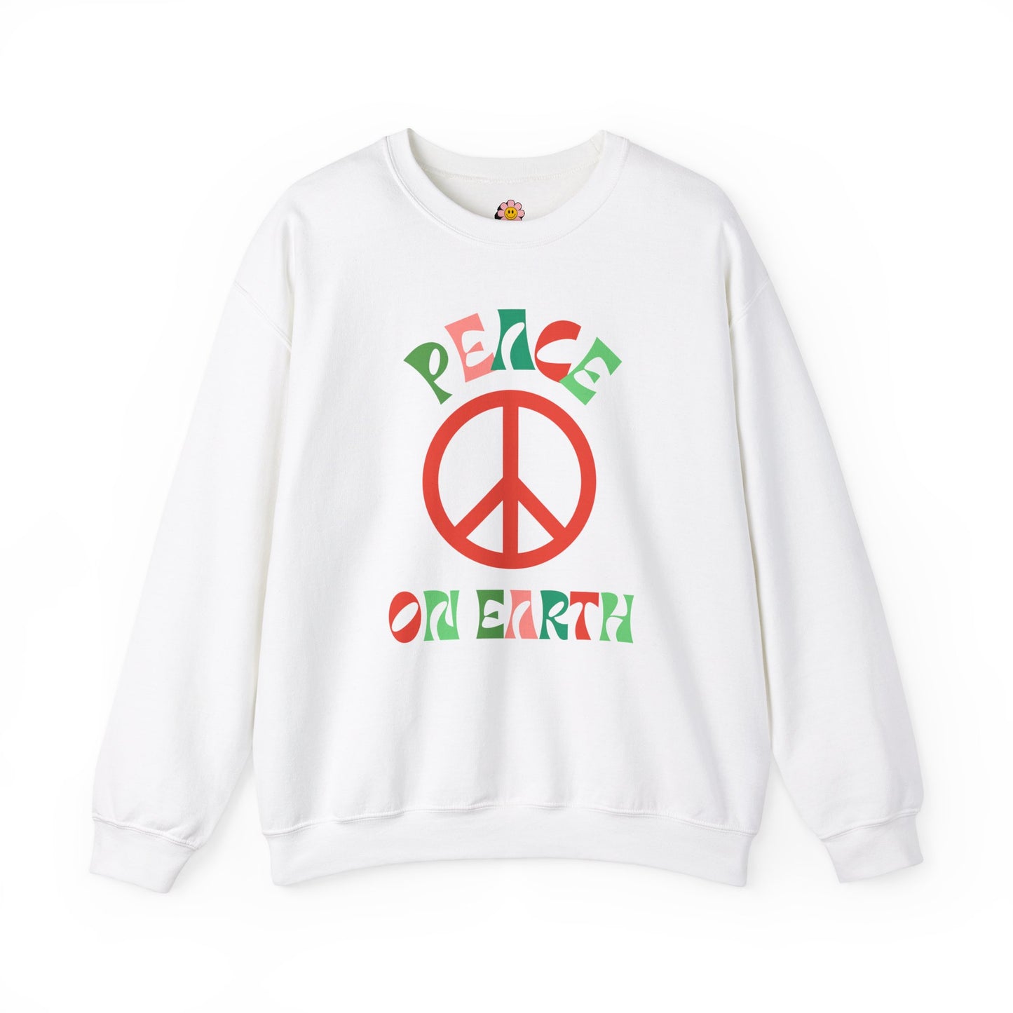 Peace on Earth Holiday Crewneck Sweatshirt