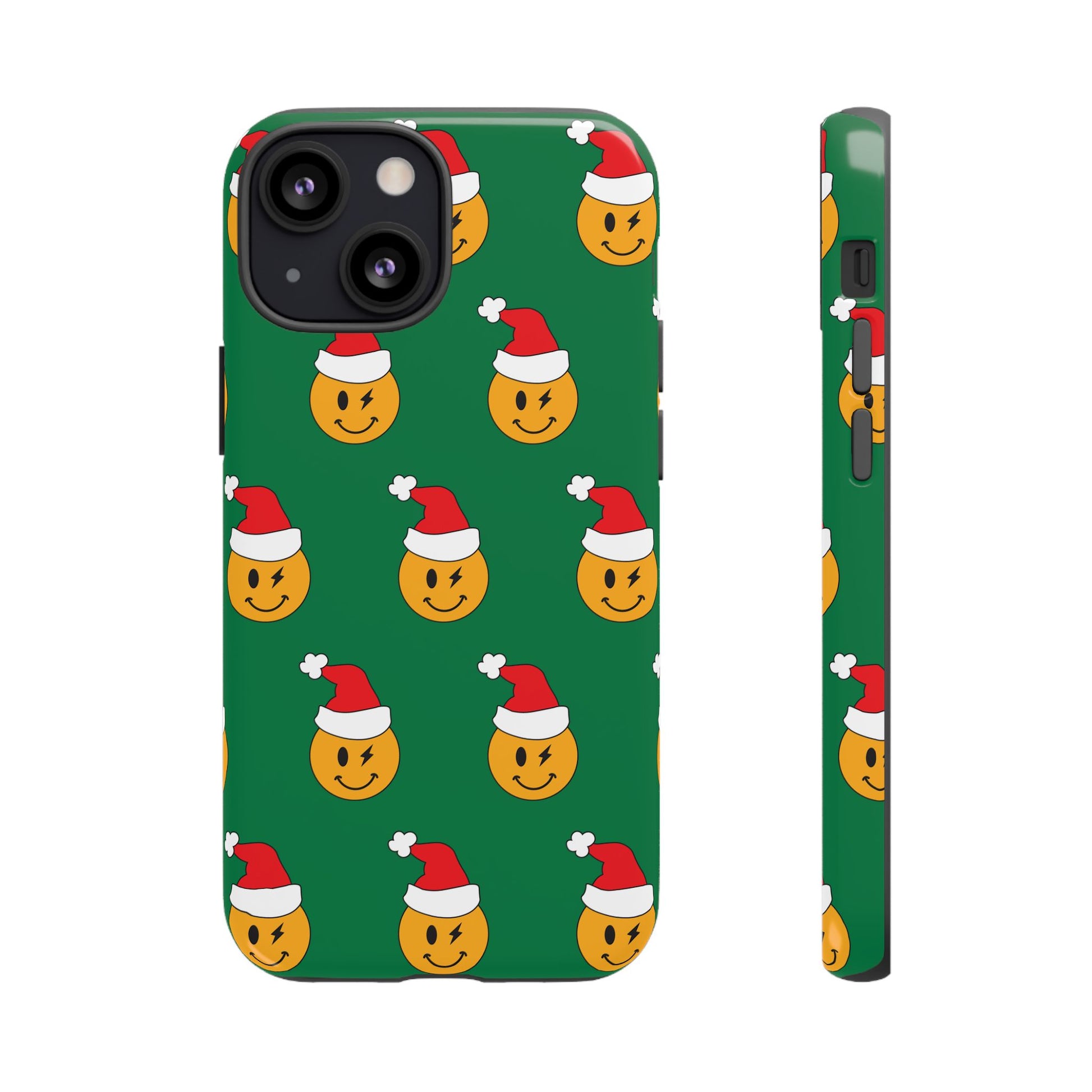 Smiley Santa Holiday iPhone Case - Shophippiesonly