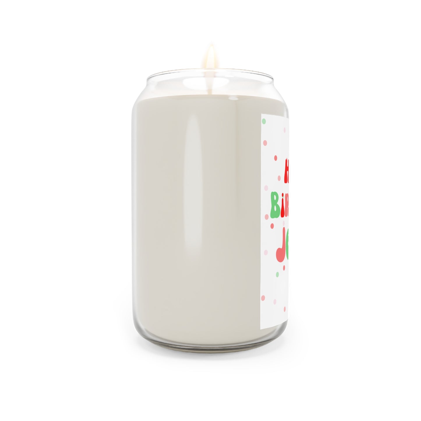 Happy Birthday Jesus Candle - Shophippiesonly