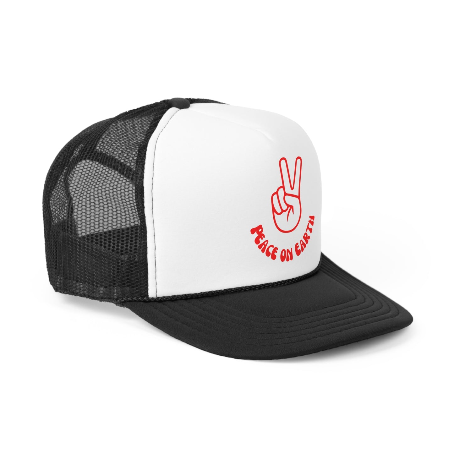 Peace on Earth Classic Trucker Hat - Shophippiesonly