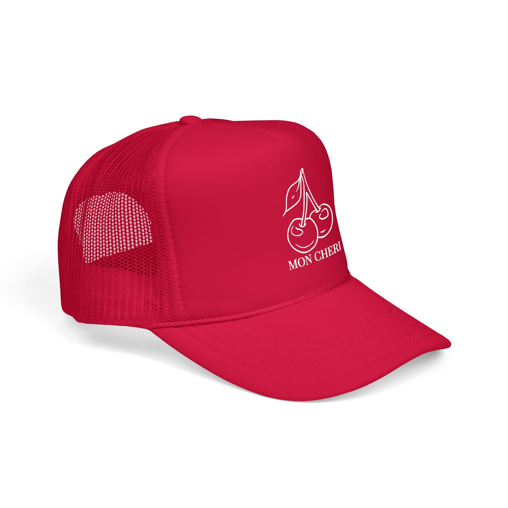 Mon Cheri Classic Foam Red Cherries Trucker Hat