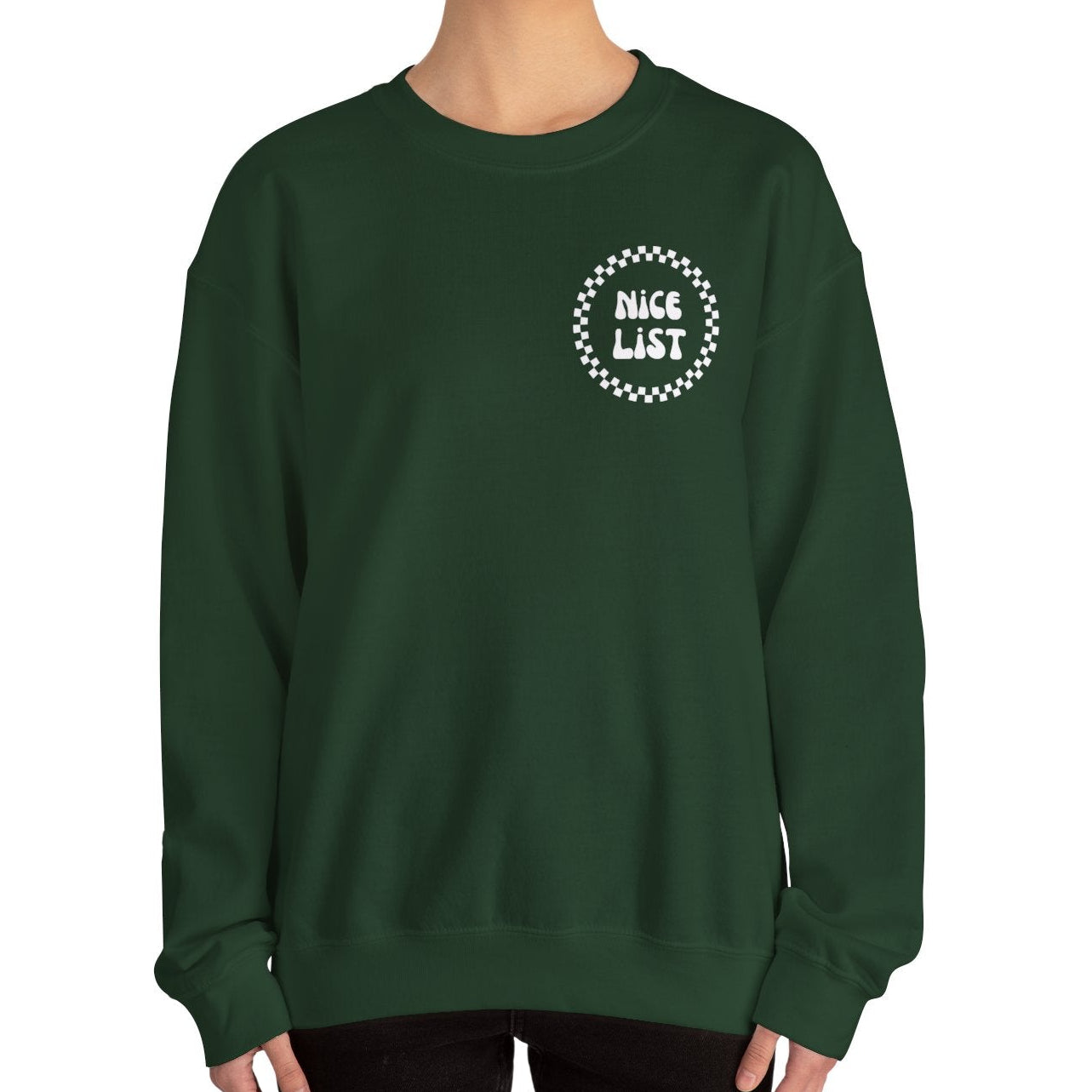 "Nice List" Holiday Pullover