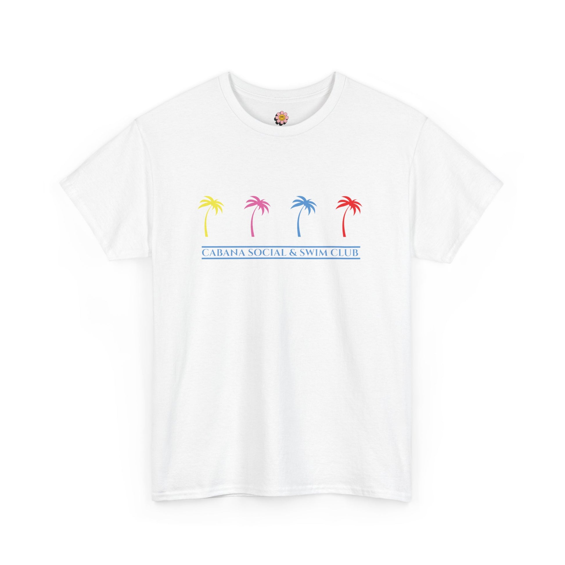 Palm Tree Cabana Club Tee - Shophippiesonly