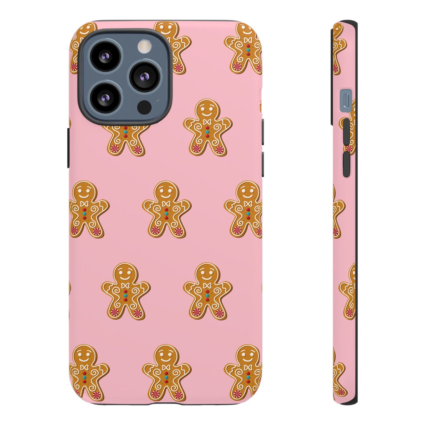 Gingerbread- Pink Durable iPhone Case - Shophippiesonly