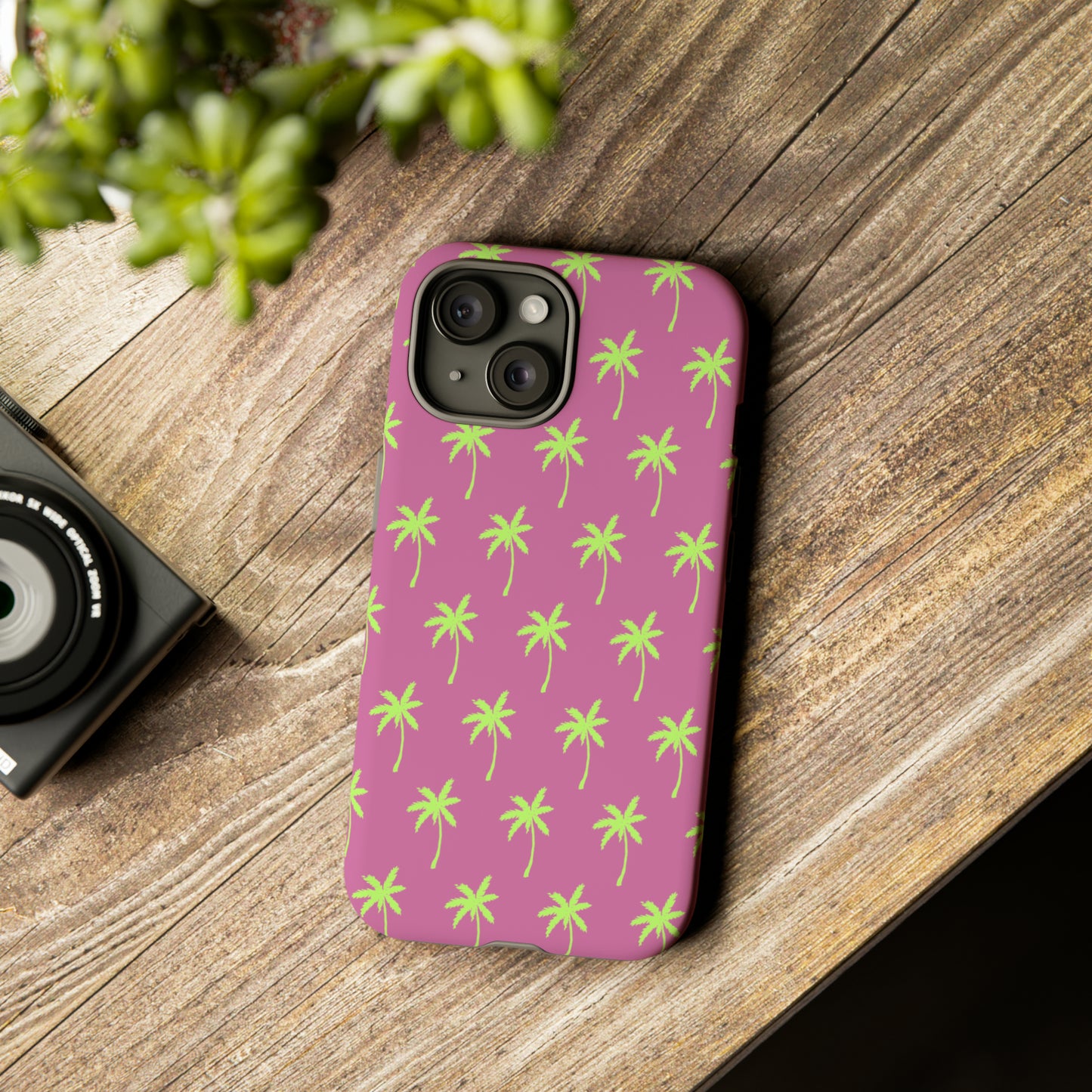 iPhone Palm Tree Durable Phone Case - Shophippiesonly