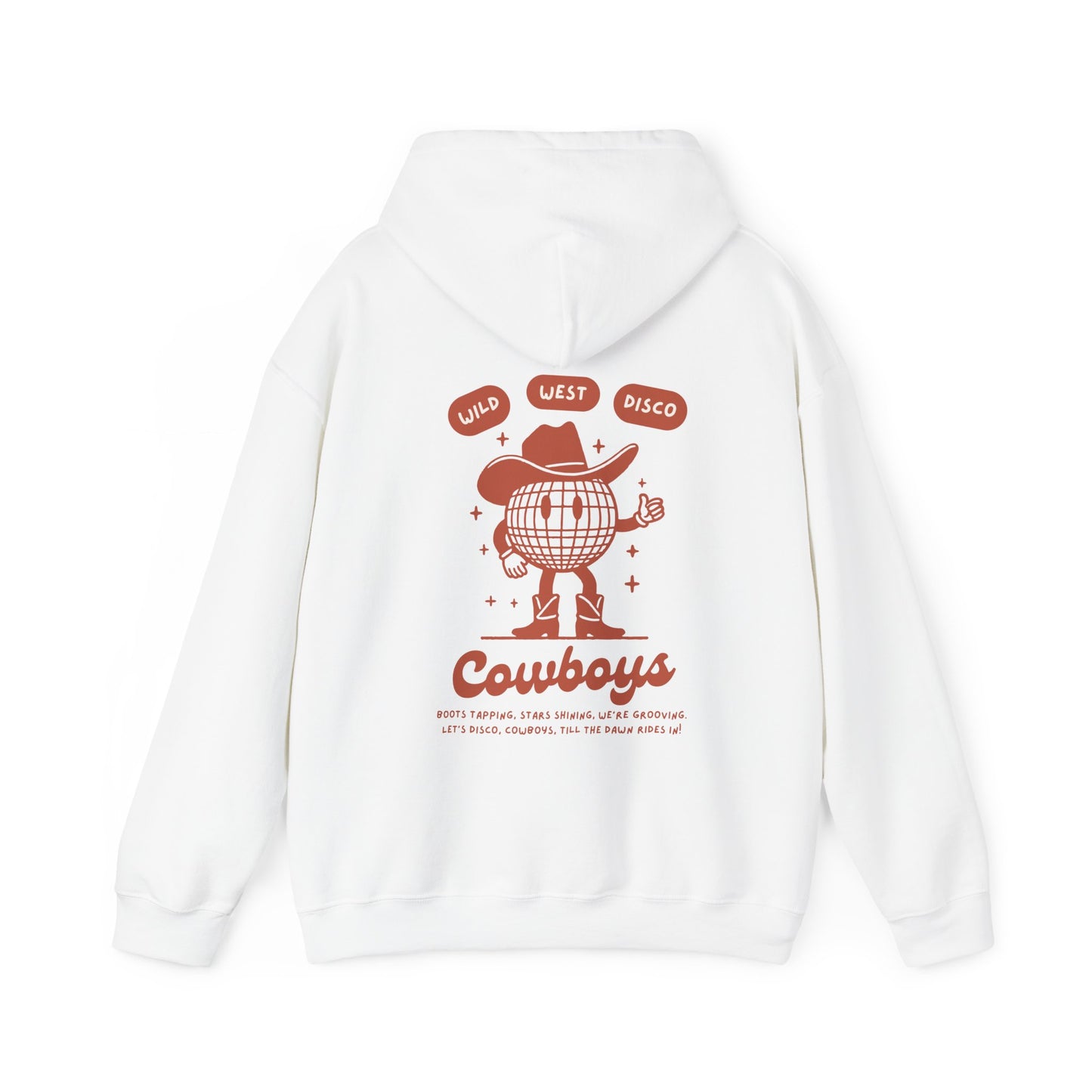 Disco Cowboy Hooded Sweatshirt - Shophippiesonly