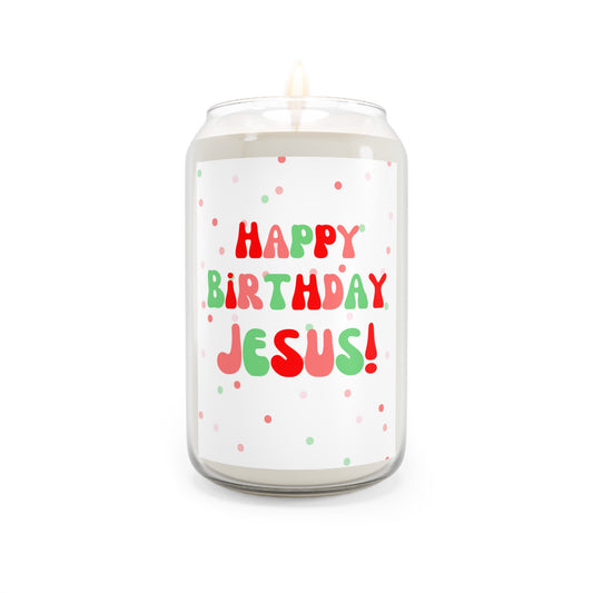 Happy Birthday Jesus Candle - Shophippiesonly