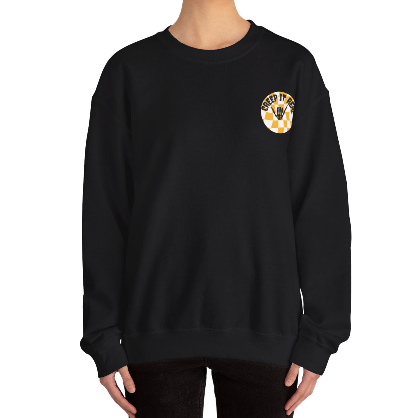 Creep it Real Crewneck Sweatshirt - Shophippiesonly